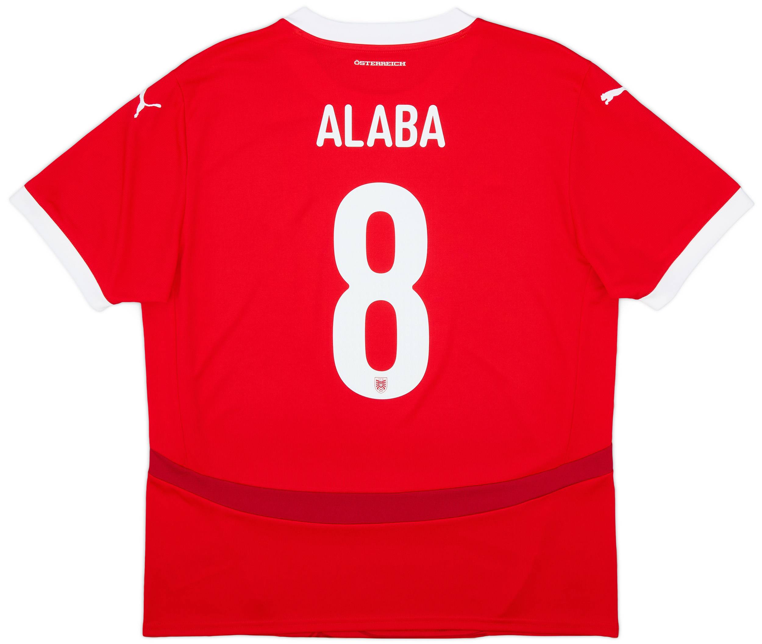 Alaba jersey number shop