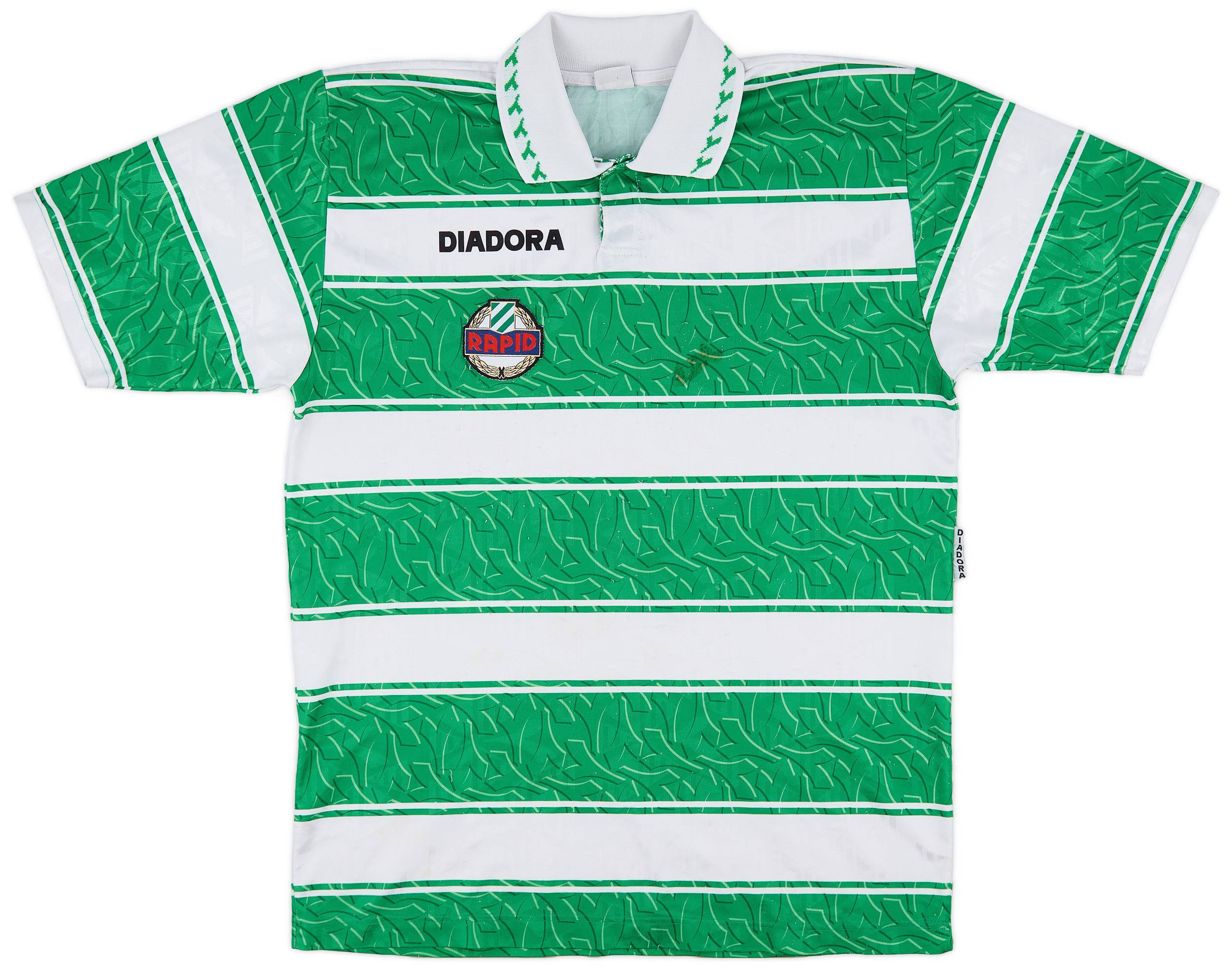 1995-96 Rapid Vienna Home Shirt - 7/10 - (L)