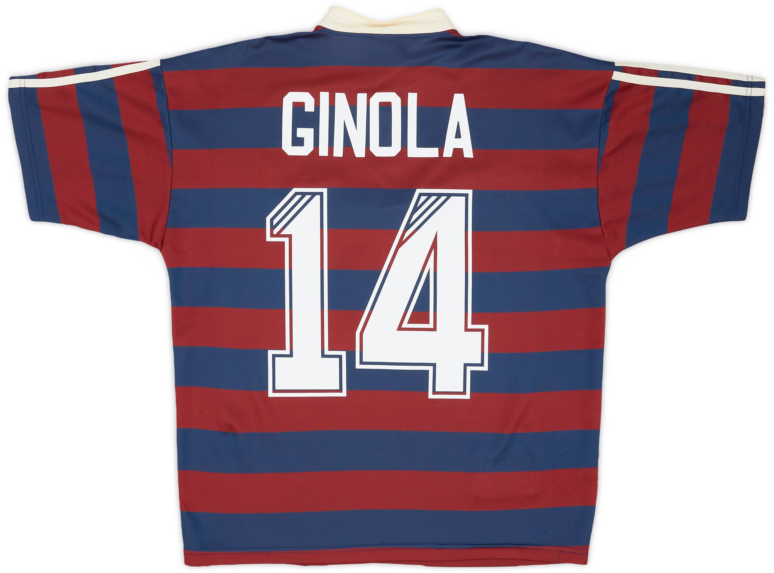 1995-96 Newcastle Away Shirt Ginola #14 - 6/10 - (M)