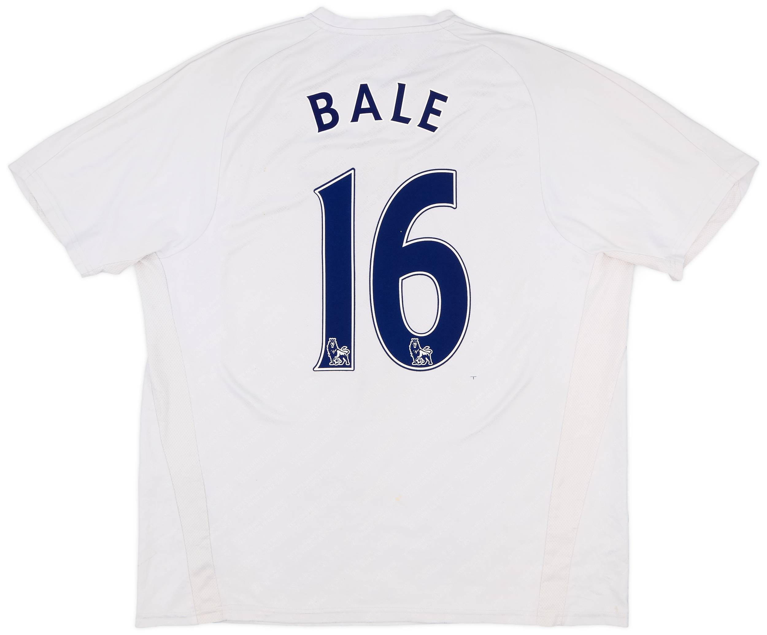 2007-08 Tottenham Home Shirt Bale #16 - 5/10 - (XXL)