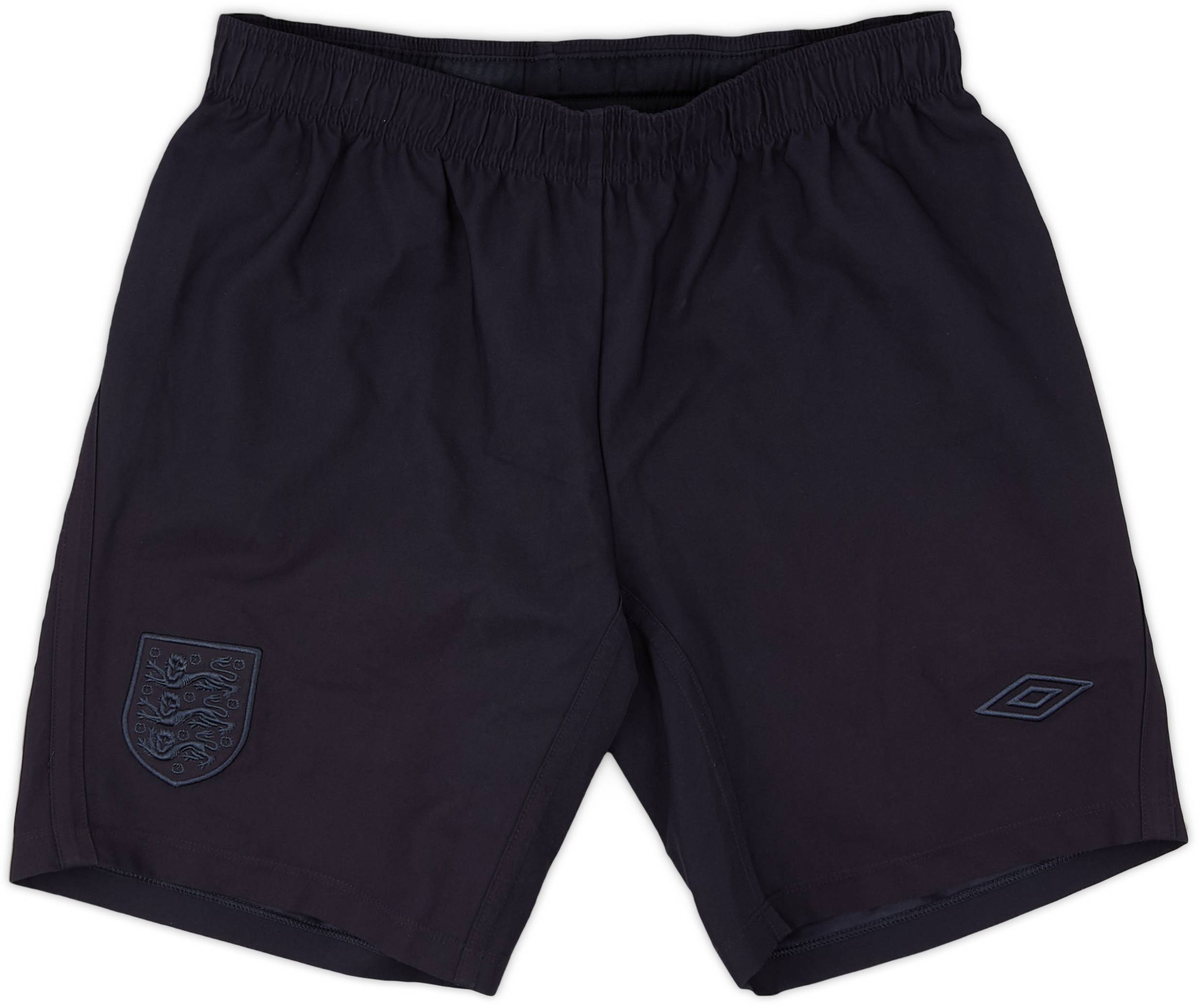 2009-10 England Alternate Home Shorts - 9/10 - (L.Boys)