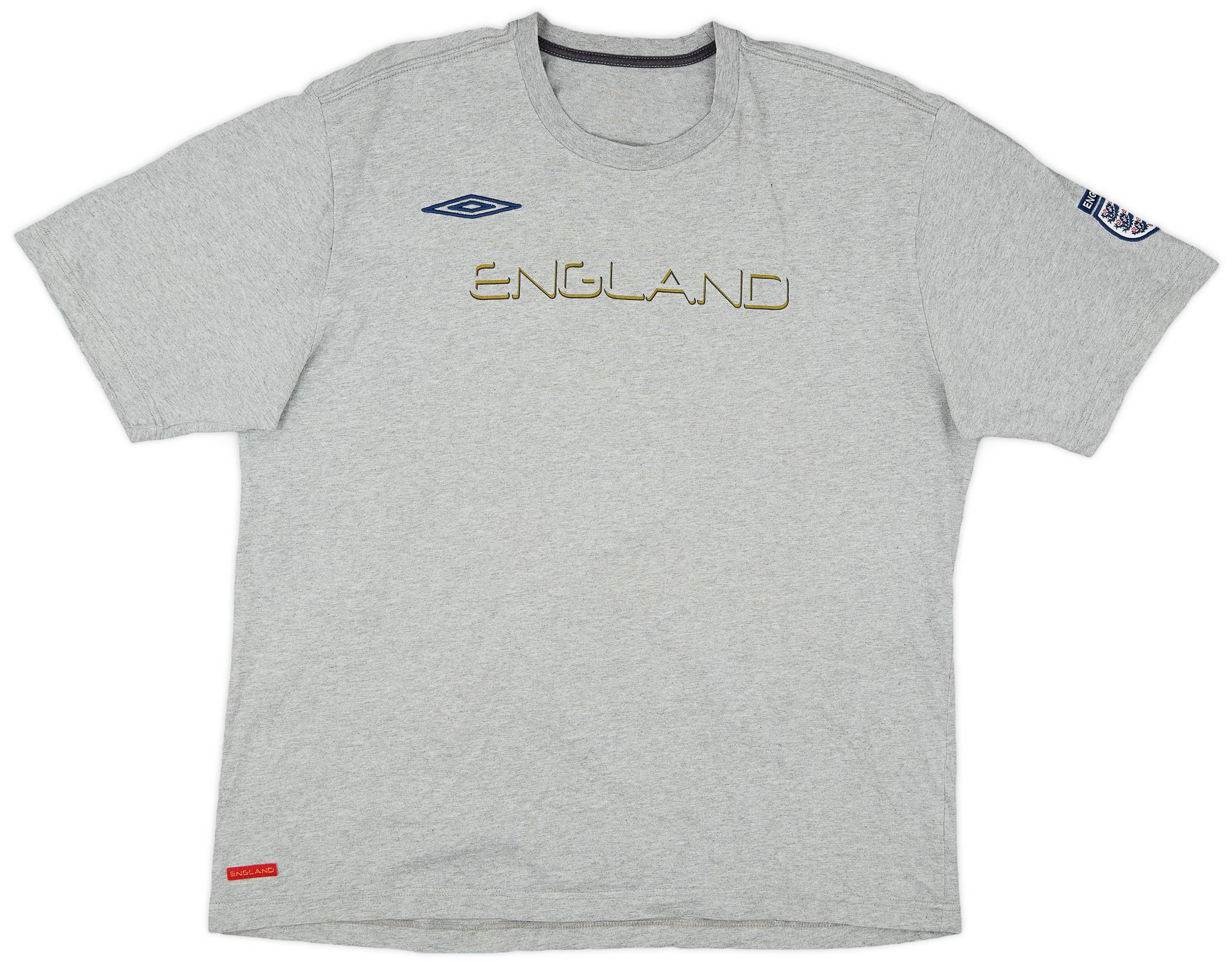 （セール）開催中 人気ブランドも続々プライス Cotton Umbro England 2000s Tee (XL) - 4/10 - トップス