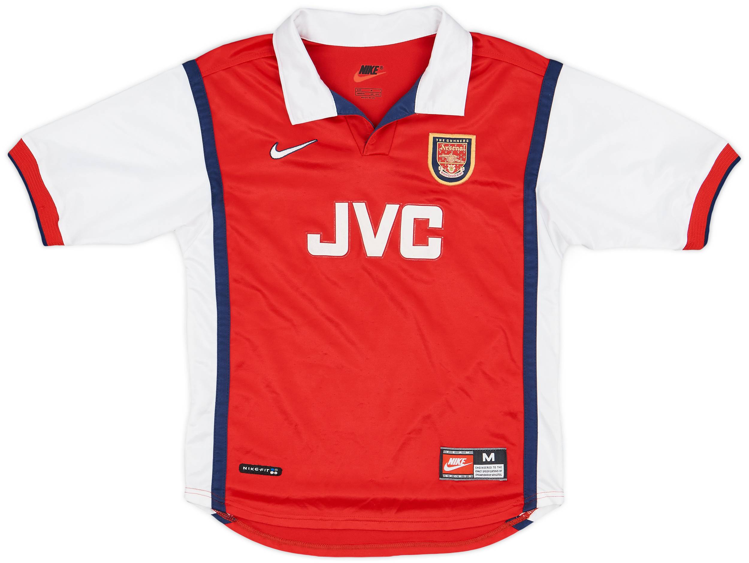 1998-99 Arsenal Home Shirt - 9/10 - (M.Boys)