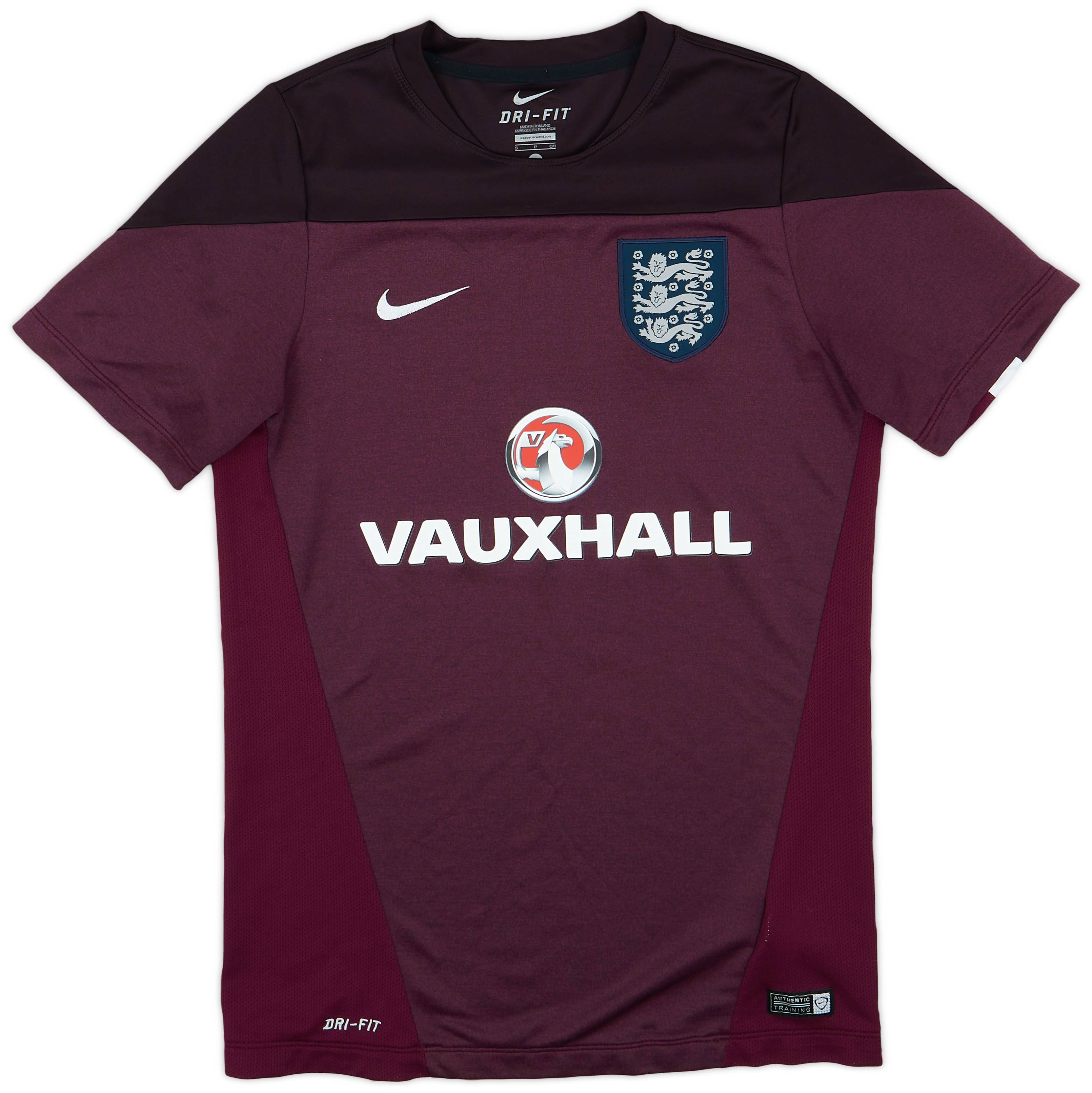 2014-15 England Nike Training Shirt - 8/10 - (S)