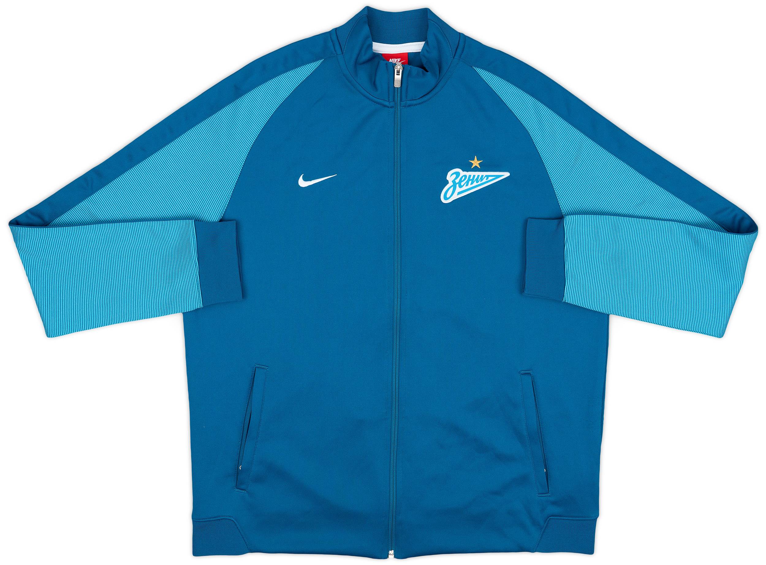 Nike ナイキ　Zenit St. Petersburgトラックジャケット M 2016-17 Zenit St. Petersburg Nike Track Jacket - 9/10 - (XL)