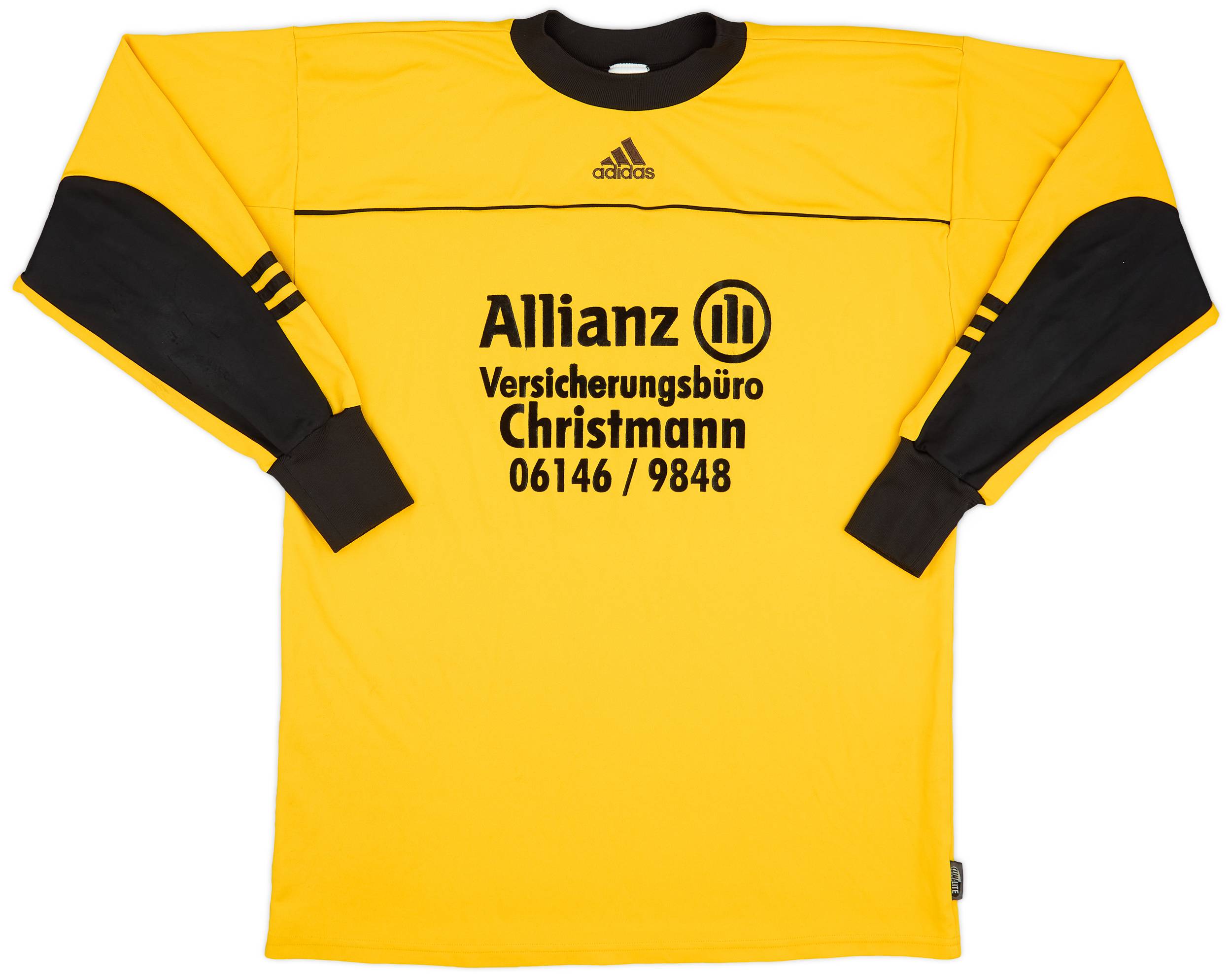 2002-03 adidas GK Template Shirt #1 - 9/10 - (L)