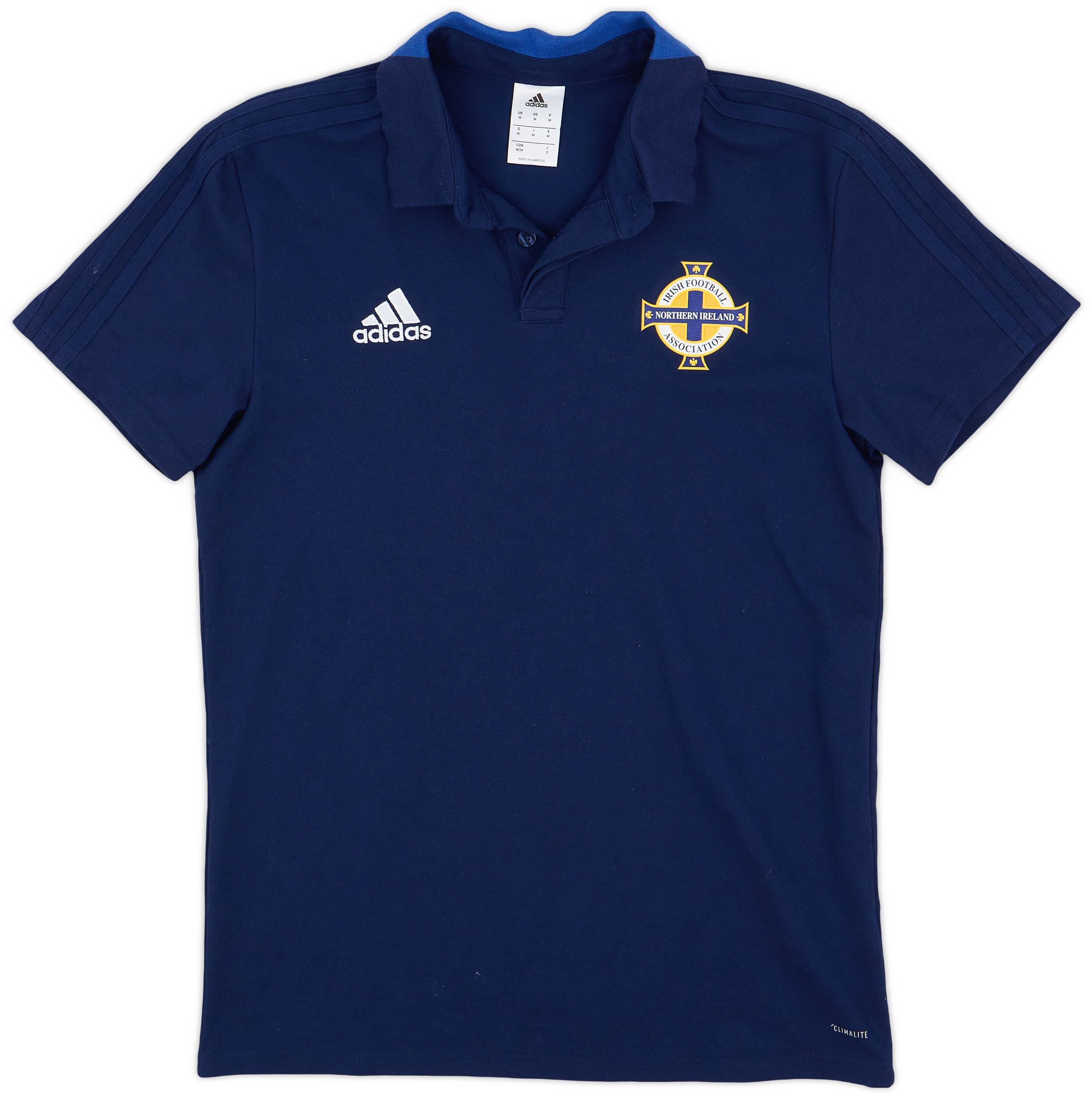2018-19 Northern Ireland adidas Polo Shirt - 9/10 - (M)