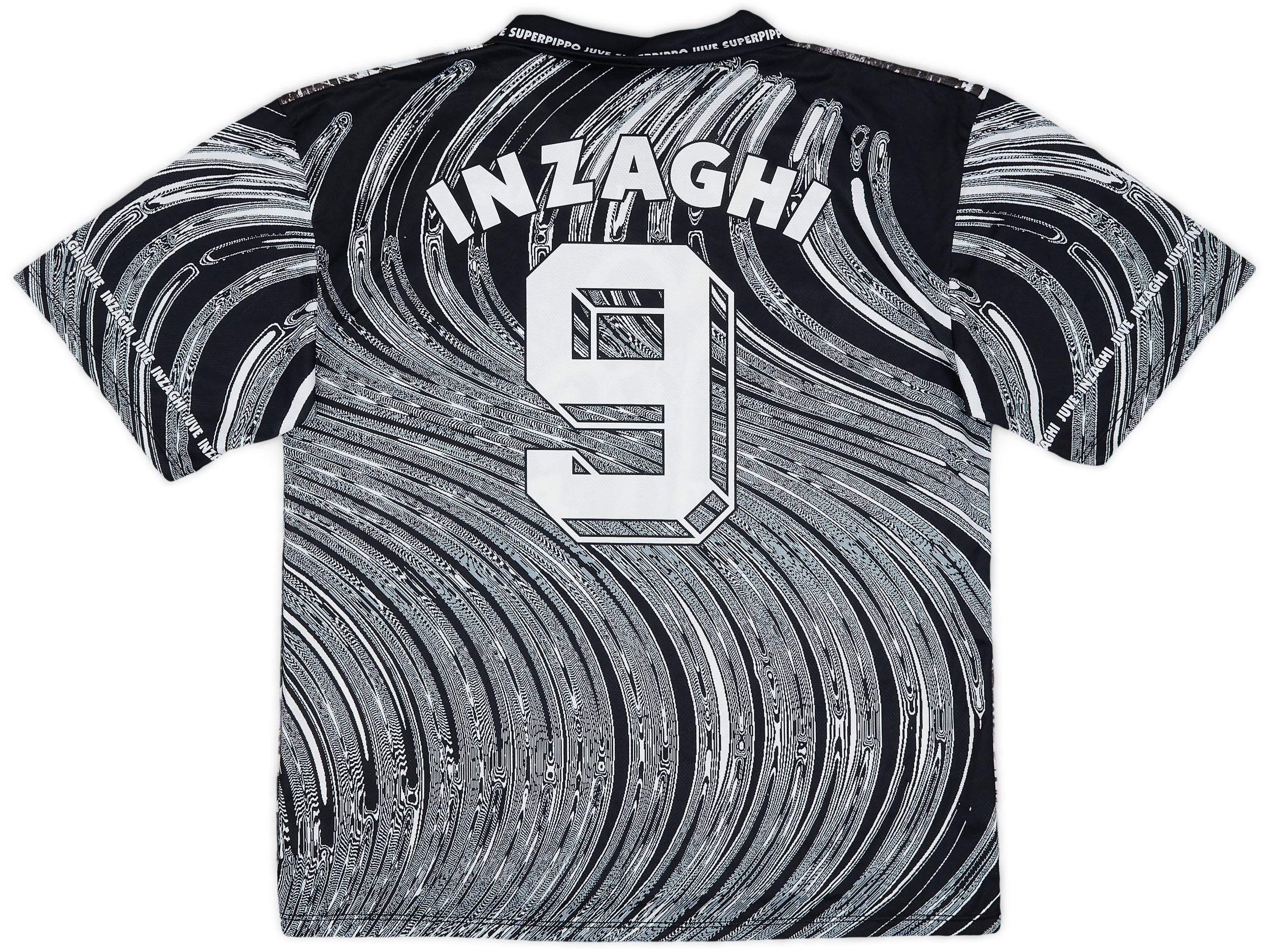 1990s Juventus Fillipo Inzaghi Graphic Shirt Inzaghi #9 - 9/10 - (XL)