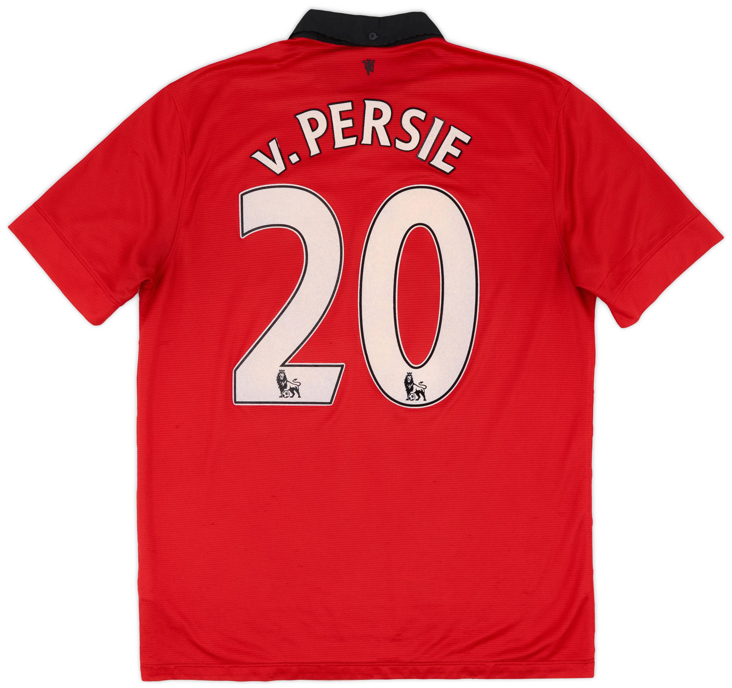 2013-14 Manchester United Home Shirt v.Persie #20 - 5/10 - (L)