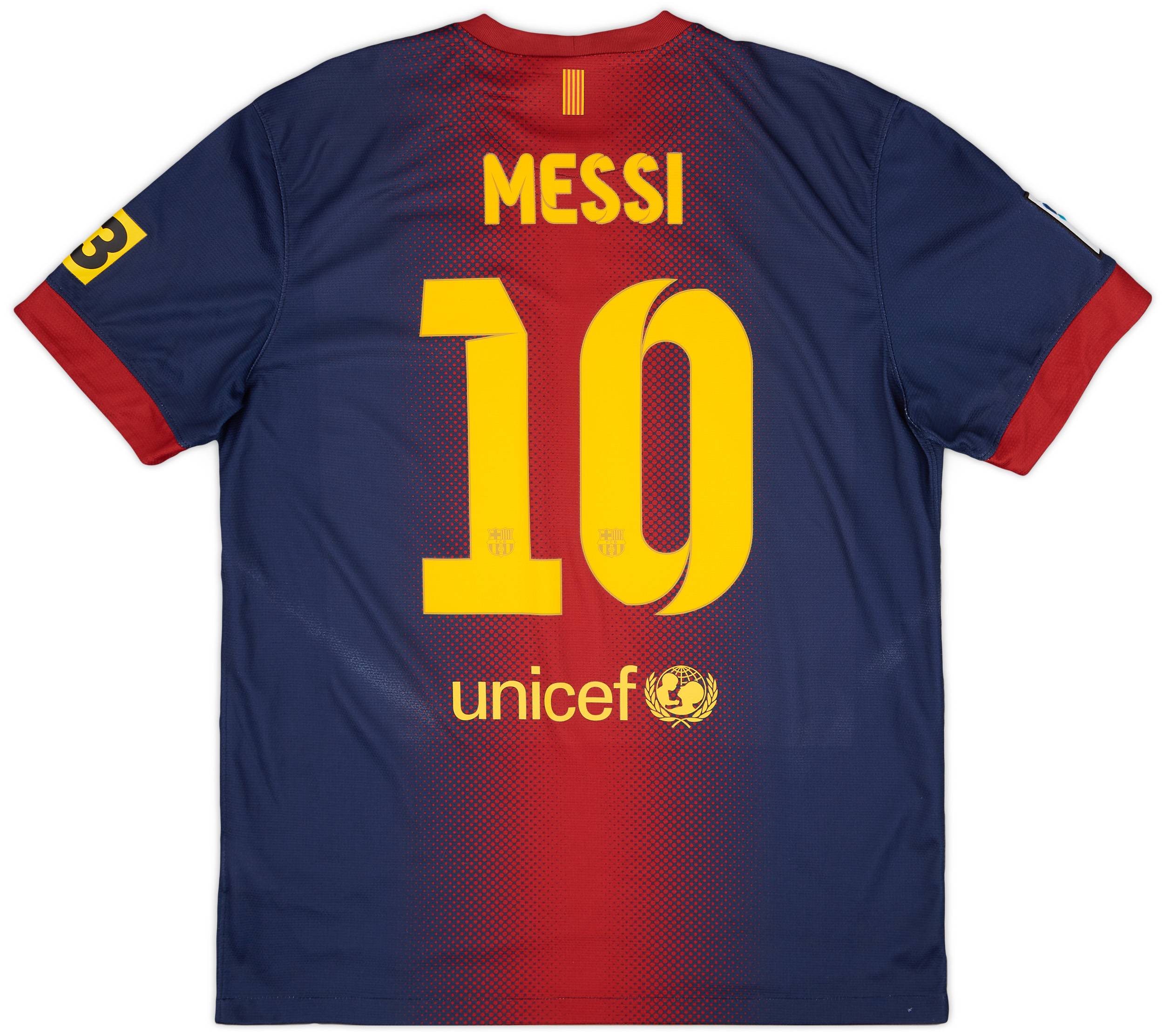 2012-13 Barcelona Home Shirt Messi #10 - 5/10 - (L)