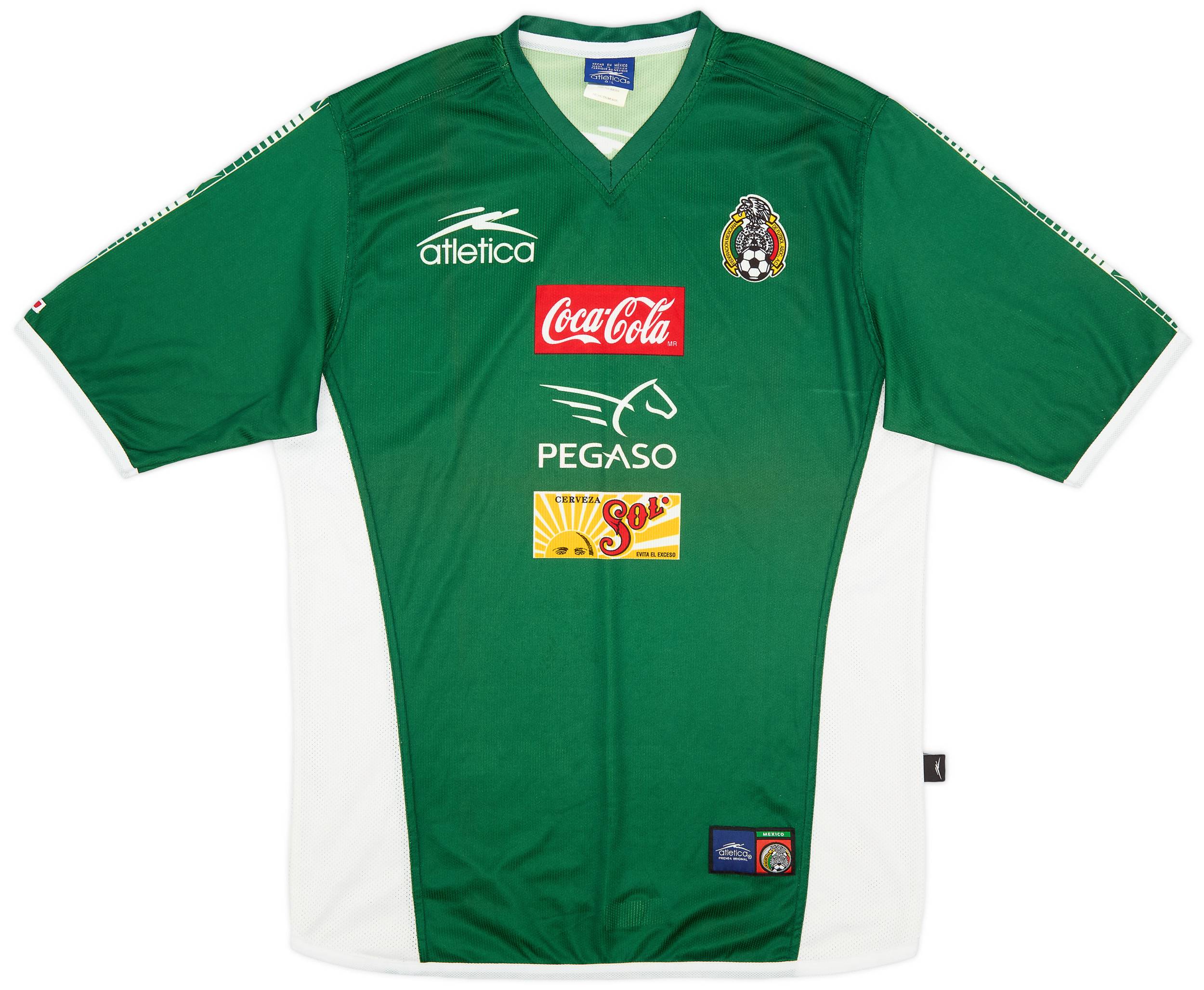 新作揃え 2000-02 Mexico (L) - 10/10 - Shirt Training Atletica ウェア