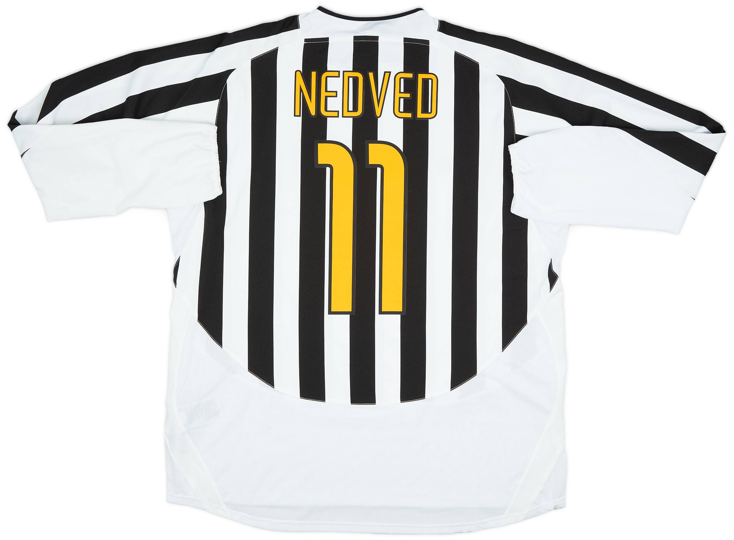 2003-04 Juventus Home L/S Shirt Nedved #11 (XXL)