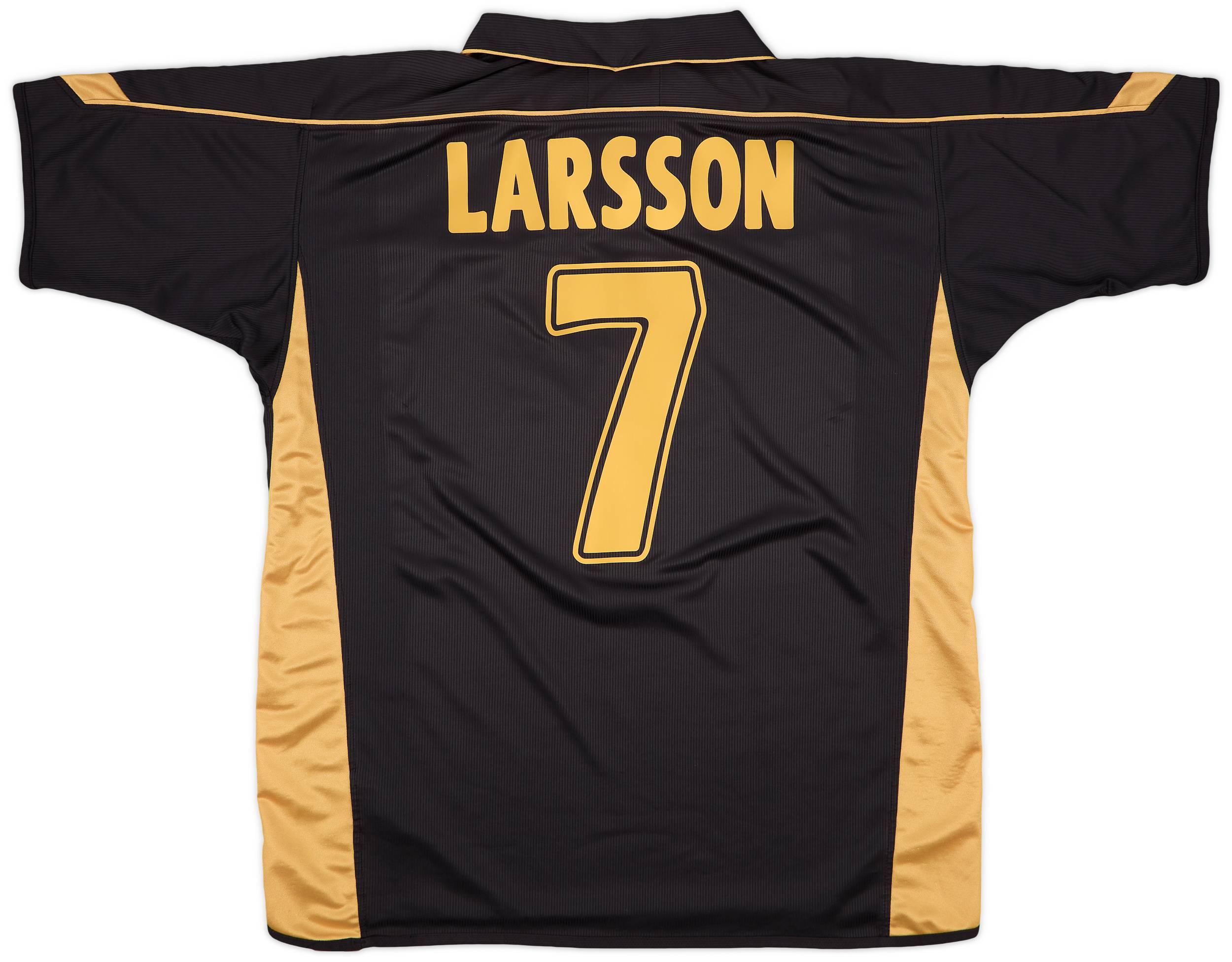 2003-04 Celtic Away Shirt Larsson #7 - 6/10 - (XL)
