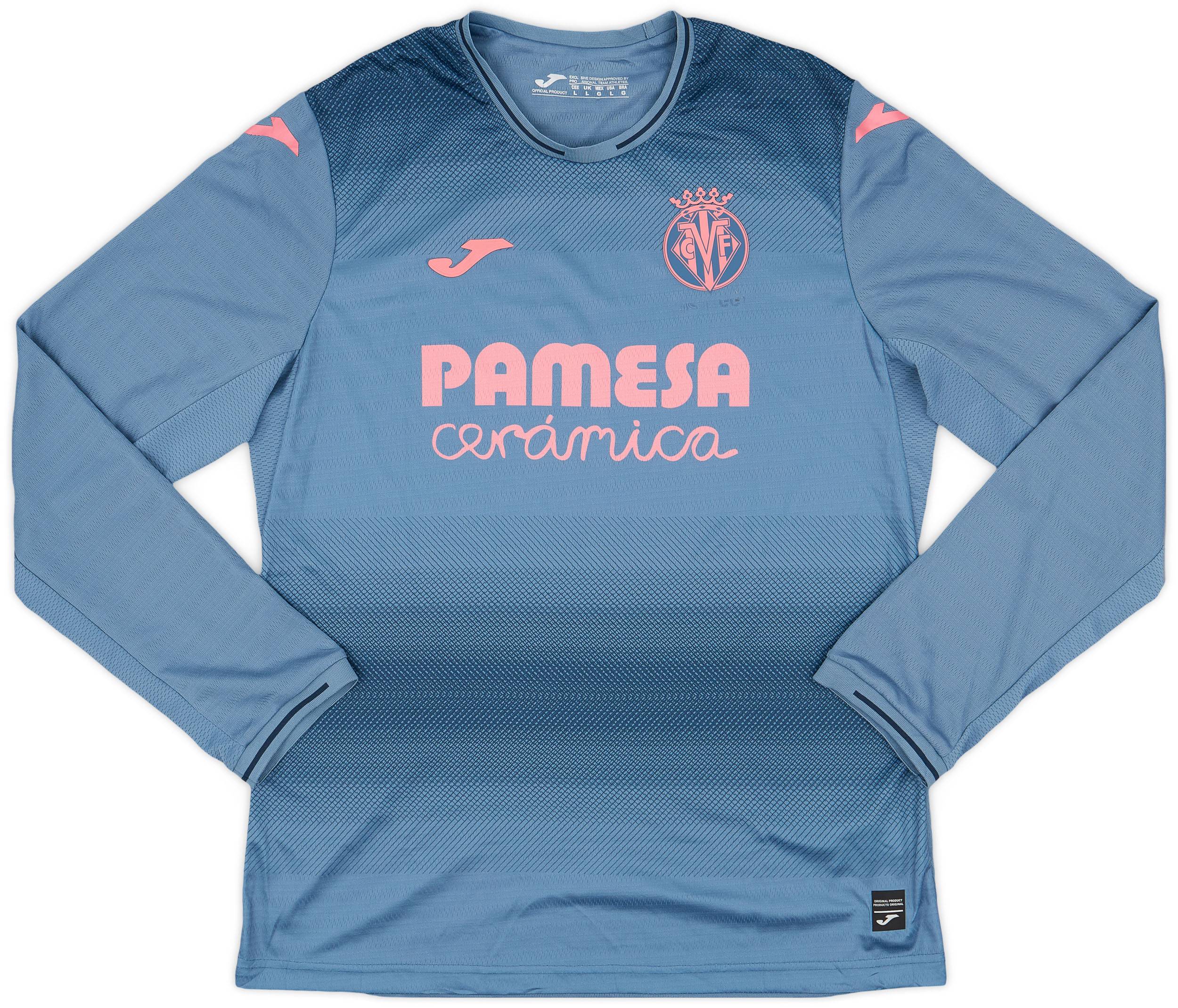 2021-22 Villarreal Third L/S Shirt - 8/10 - (L), image size:2500x2138