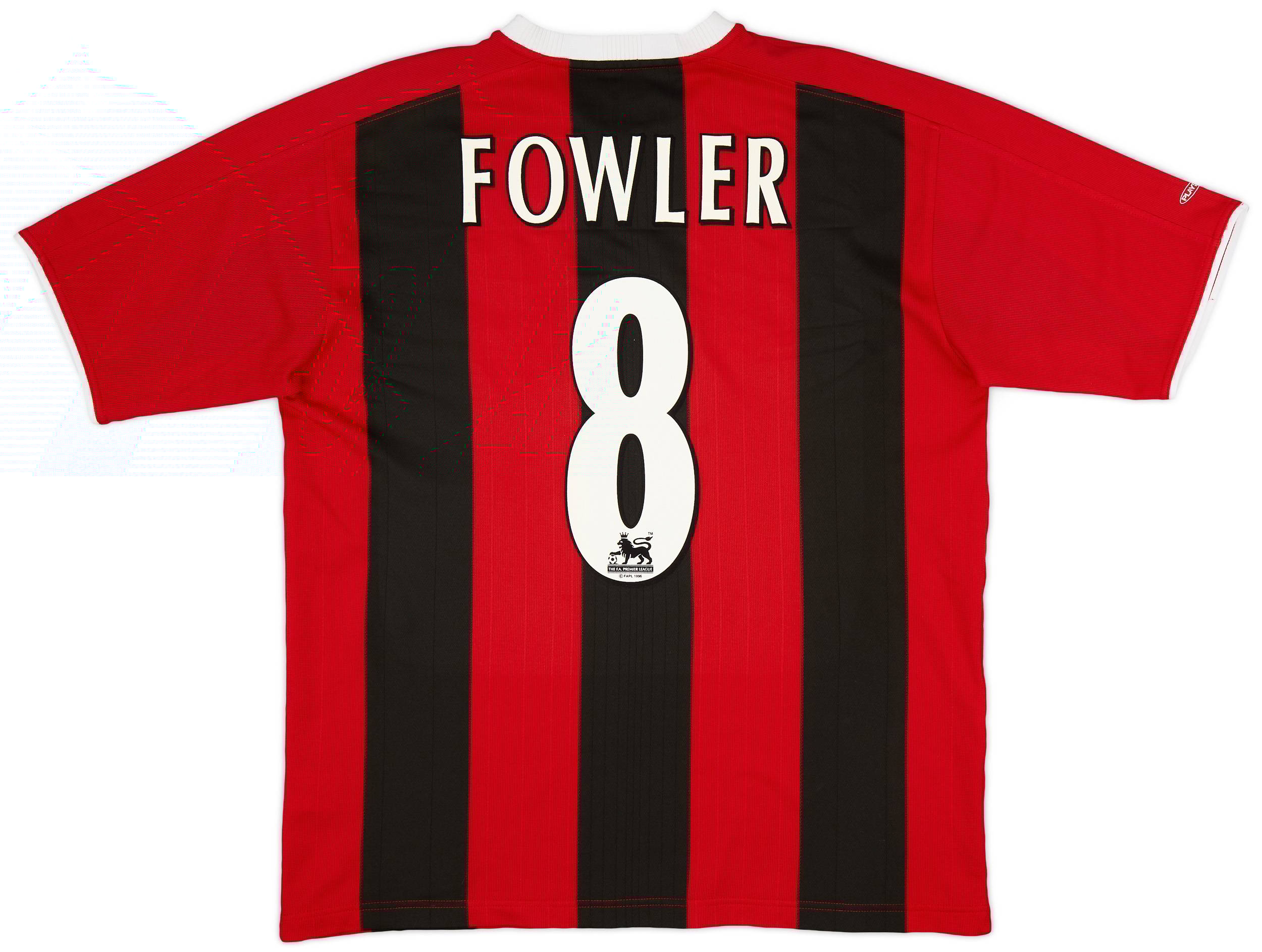 2003-04 Manchester City Away Shirt Fowler #8 - 9/10 - (L)