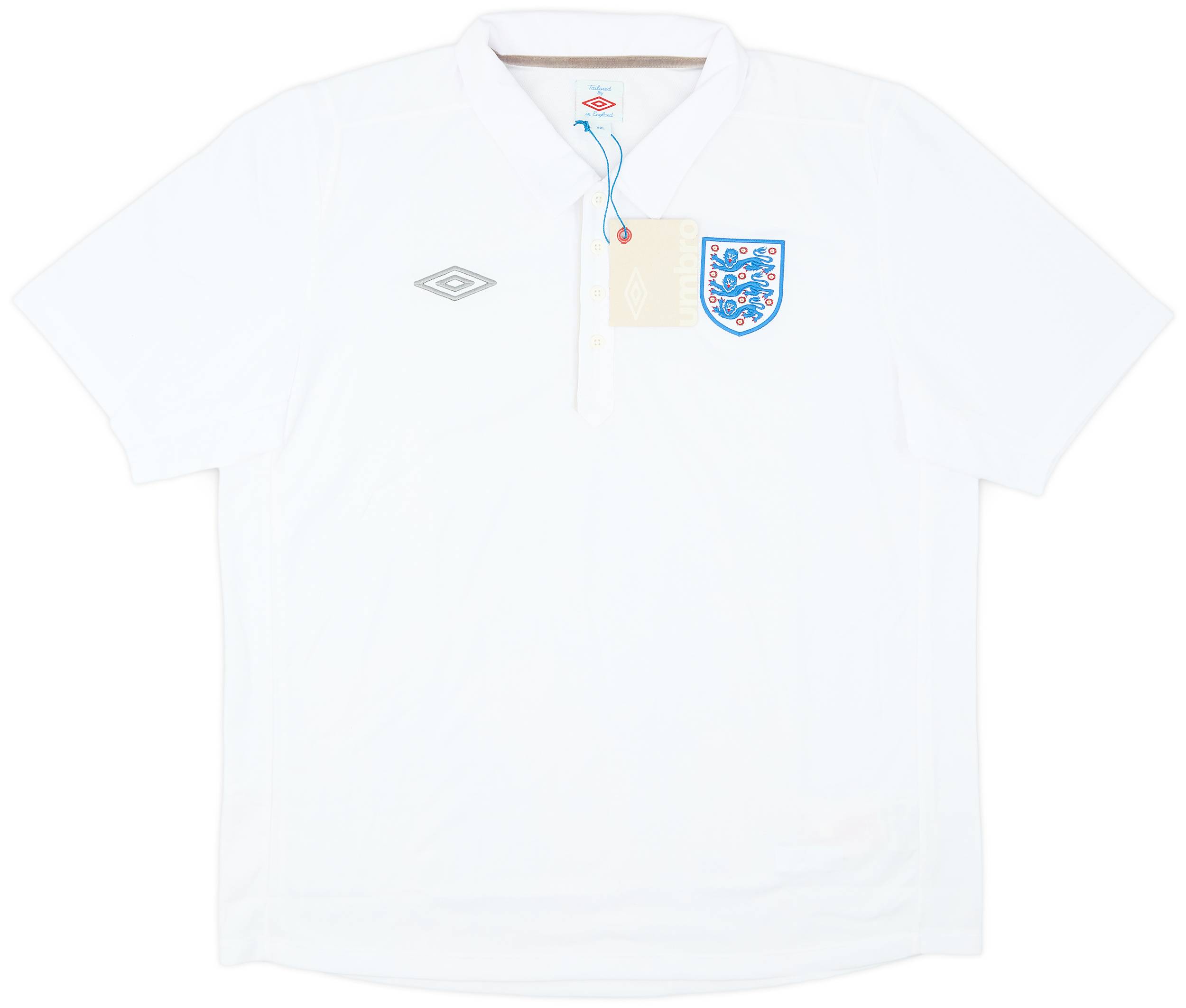 2010-11 England Umbro Polo Shirt (XXL)
