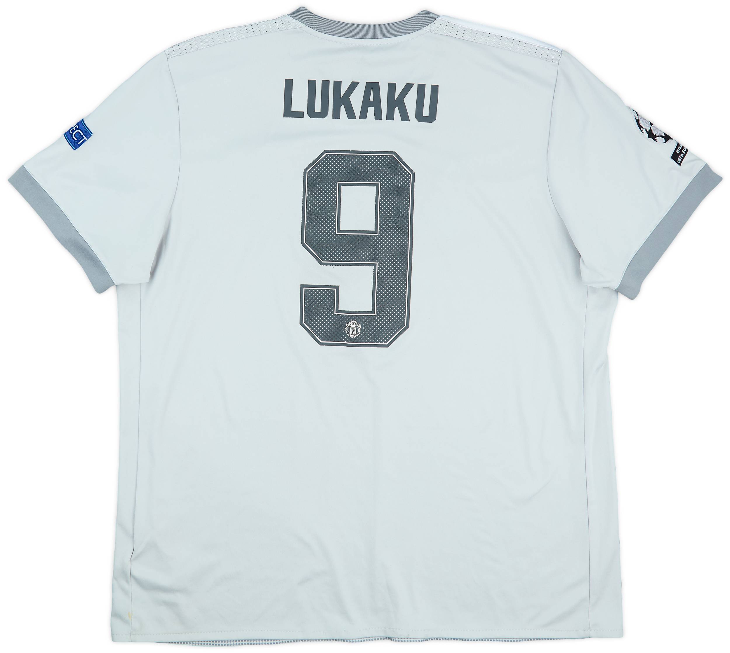 2017-18 Manchester United Third Shirt Lukaku #9 - 6/10 - (XXL)