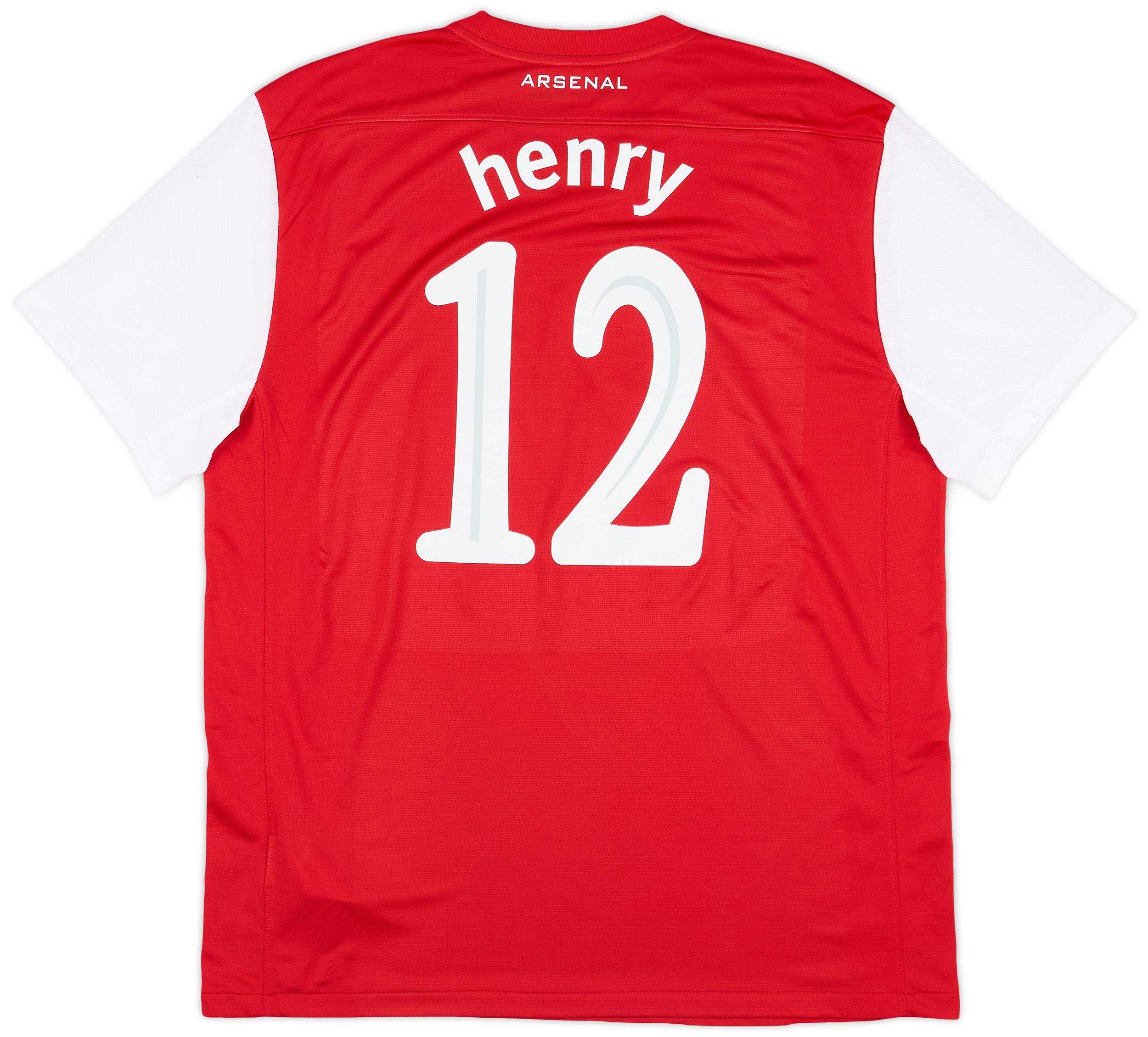 2011-12 Arsenal Home Shirt Henry #12 - 7/10 - (XL)