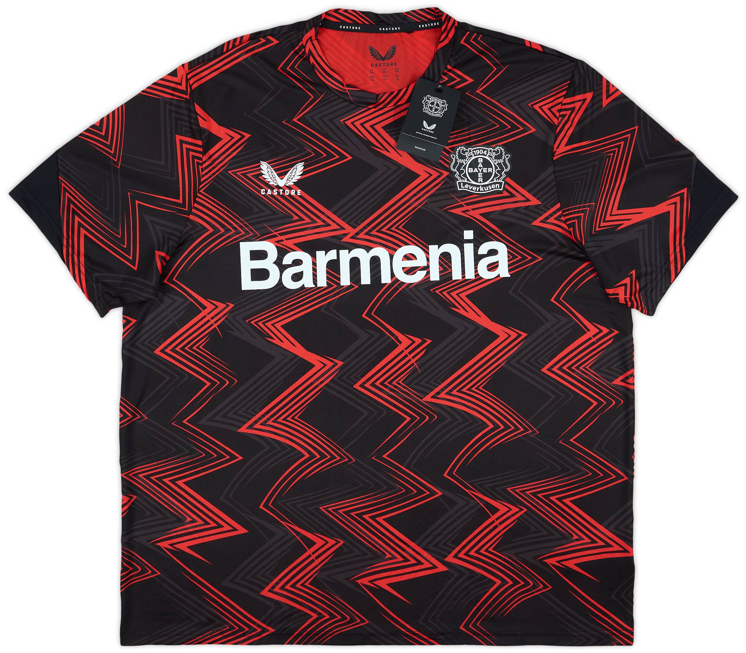2024-25 Bayer Leverkusen Castore Pre-Match Shirt (XXL)