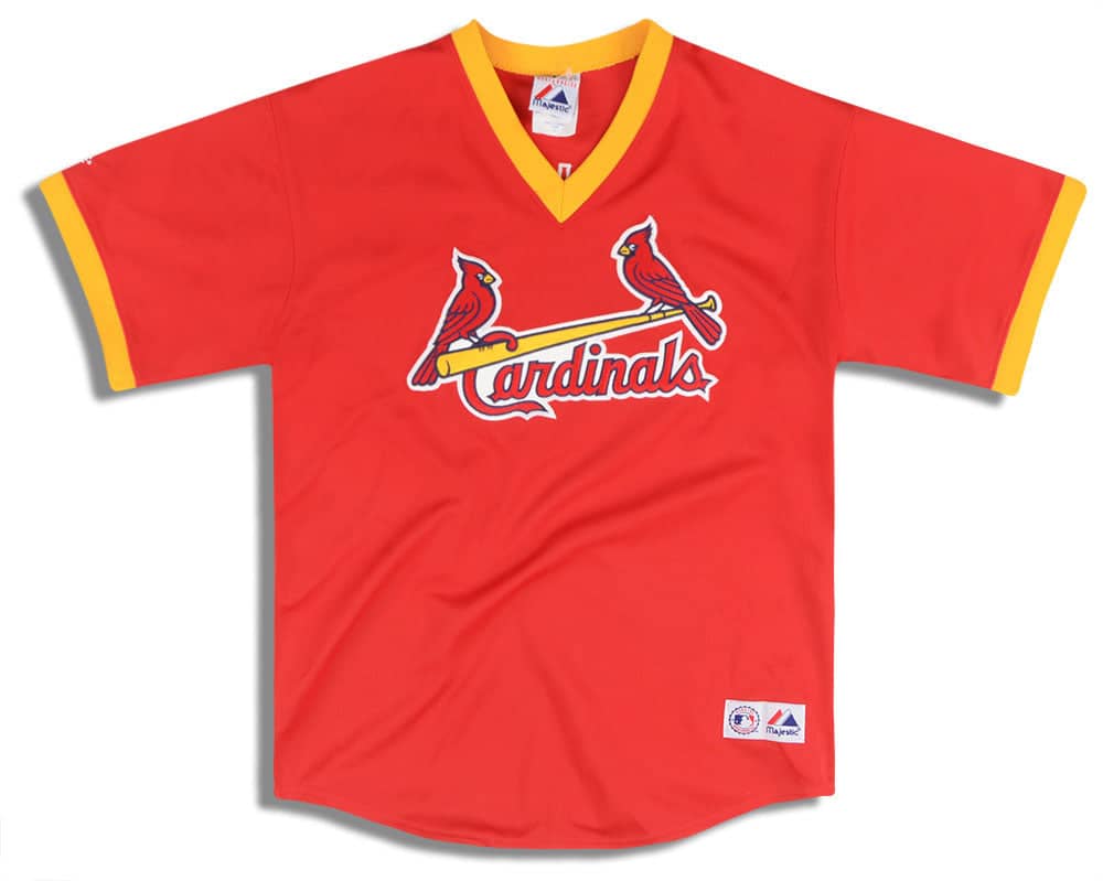 2000s St. Louis Cardinals Pujols 5 Majestic Batting Practice Jersey Y