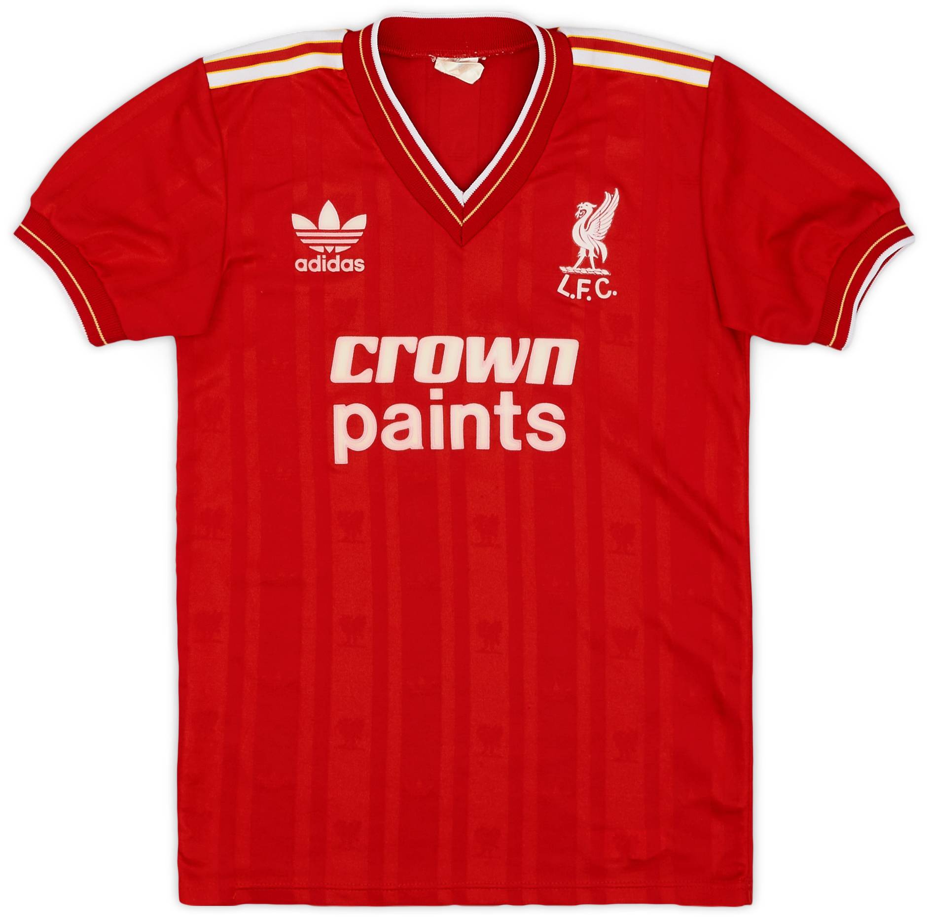 1986-87 Liverpool Home Shirt - 9/10 - (Y)