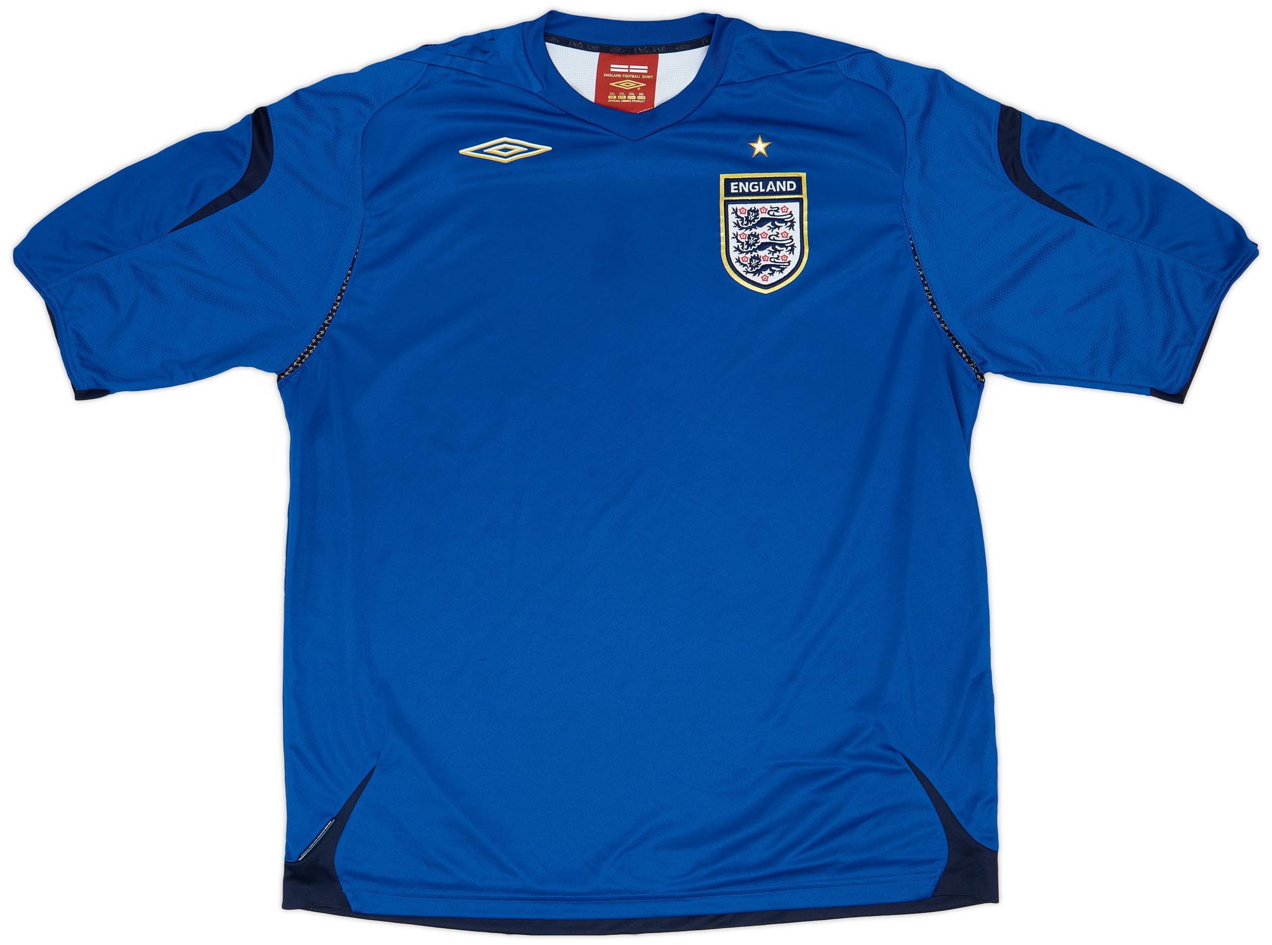 2006-08 England GK S/S Shirt - 8/10 - (XXL)