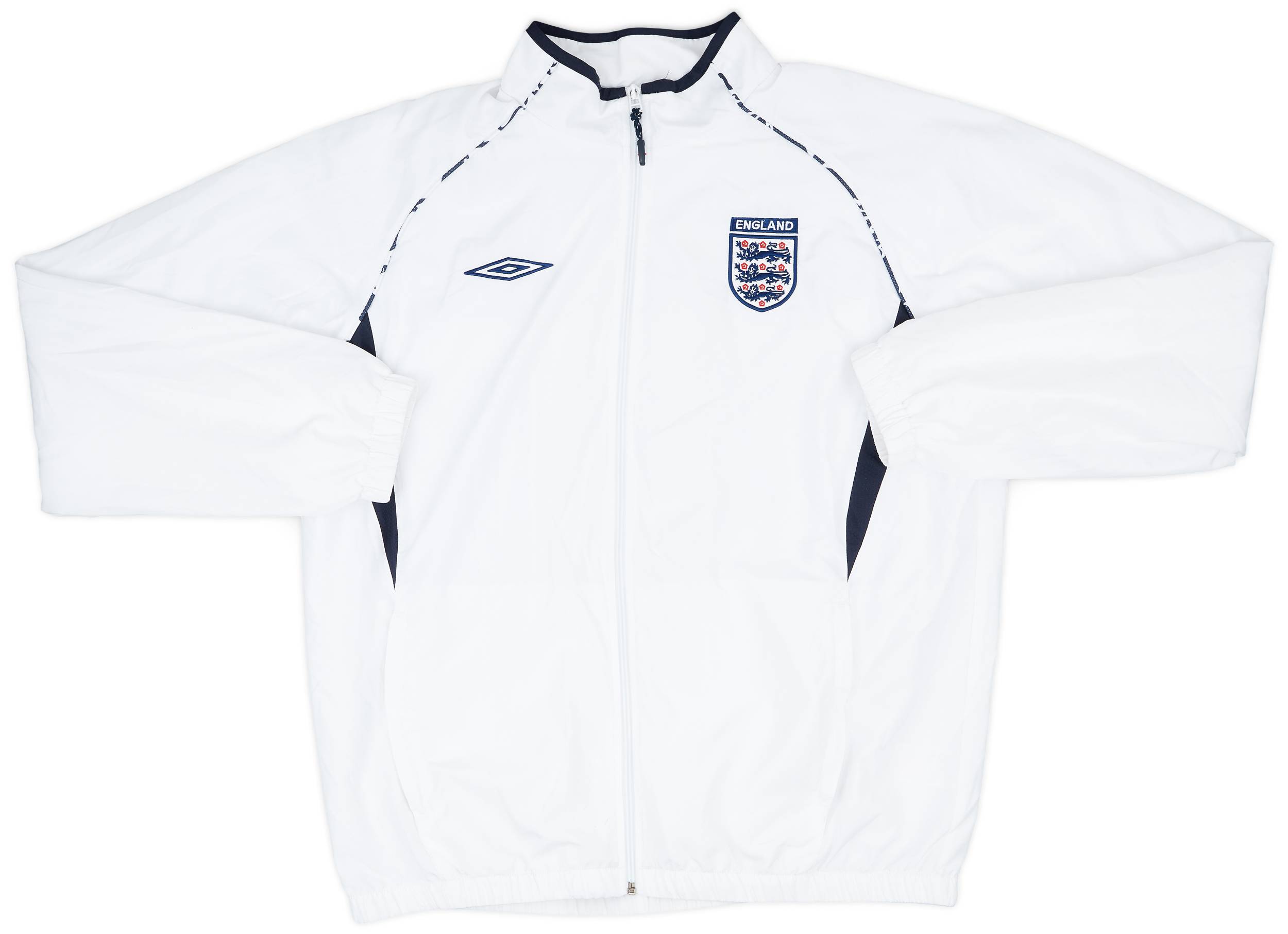 2007-08 England Umbro Track Jacket - 8/10 - (XL)