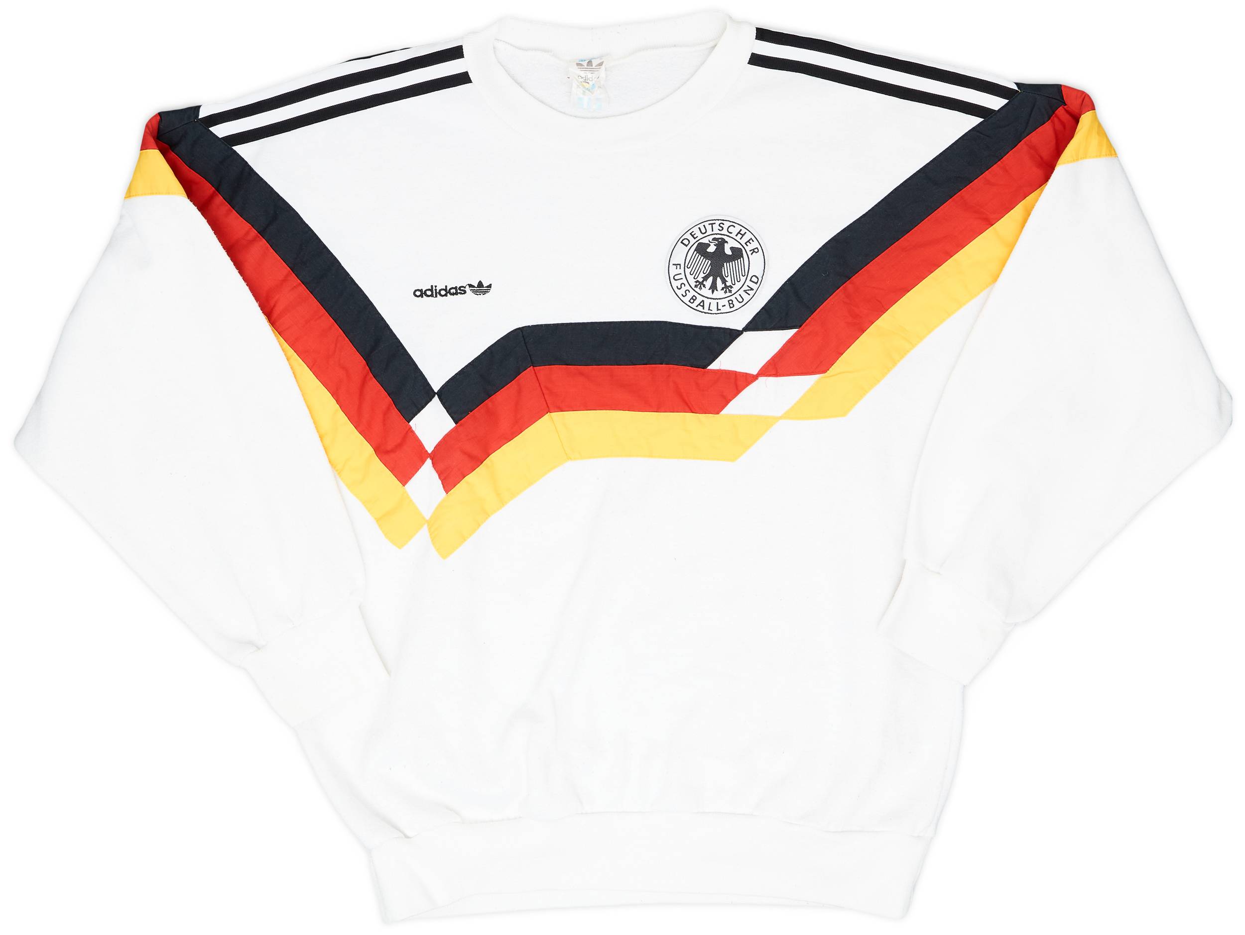 1990-92 Germany adidas Sweat Top - 7/10 - (L)
