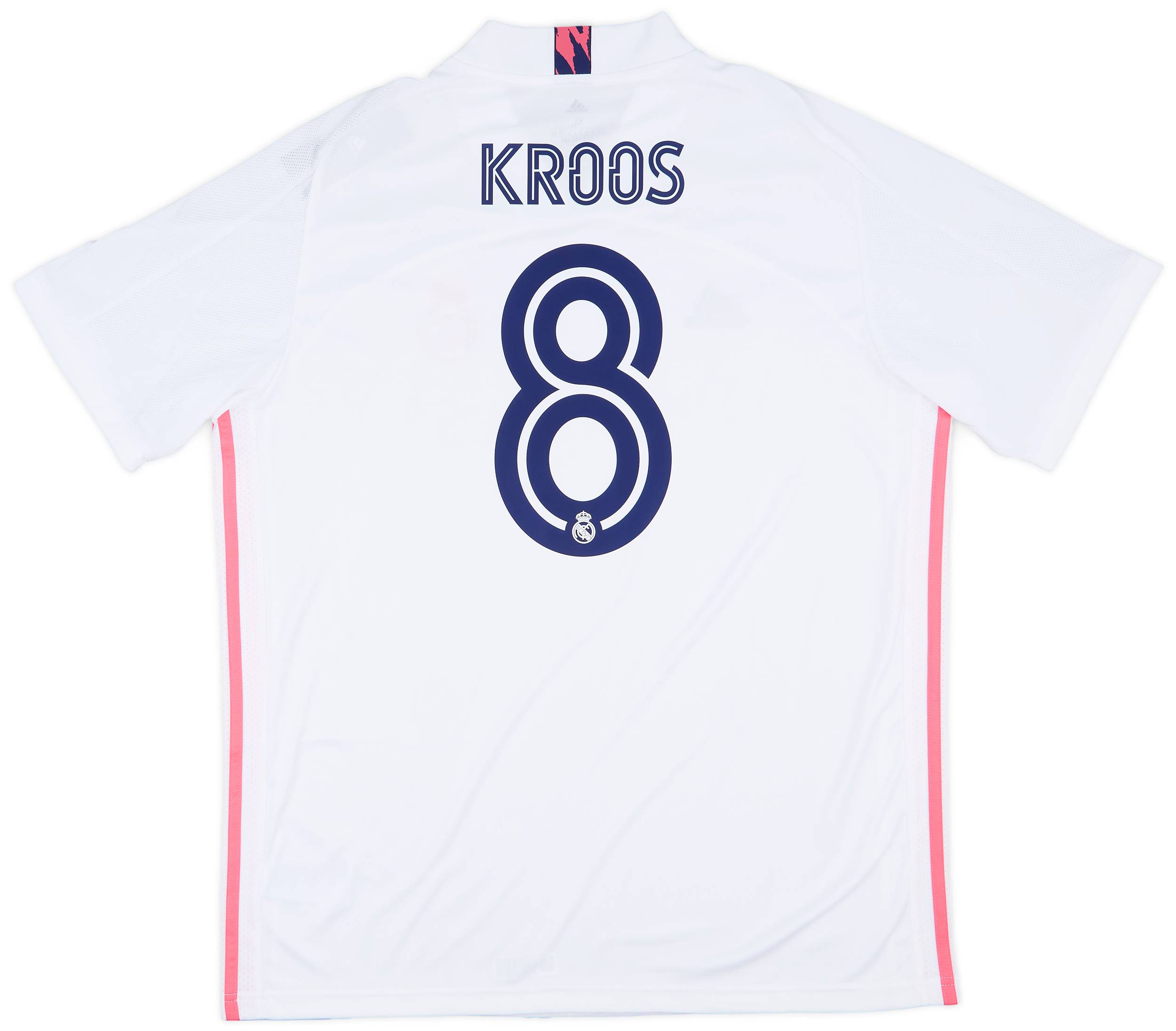 2020-21 Real Madrid Home Shirt Kroos #8 (XL)
