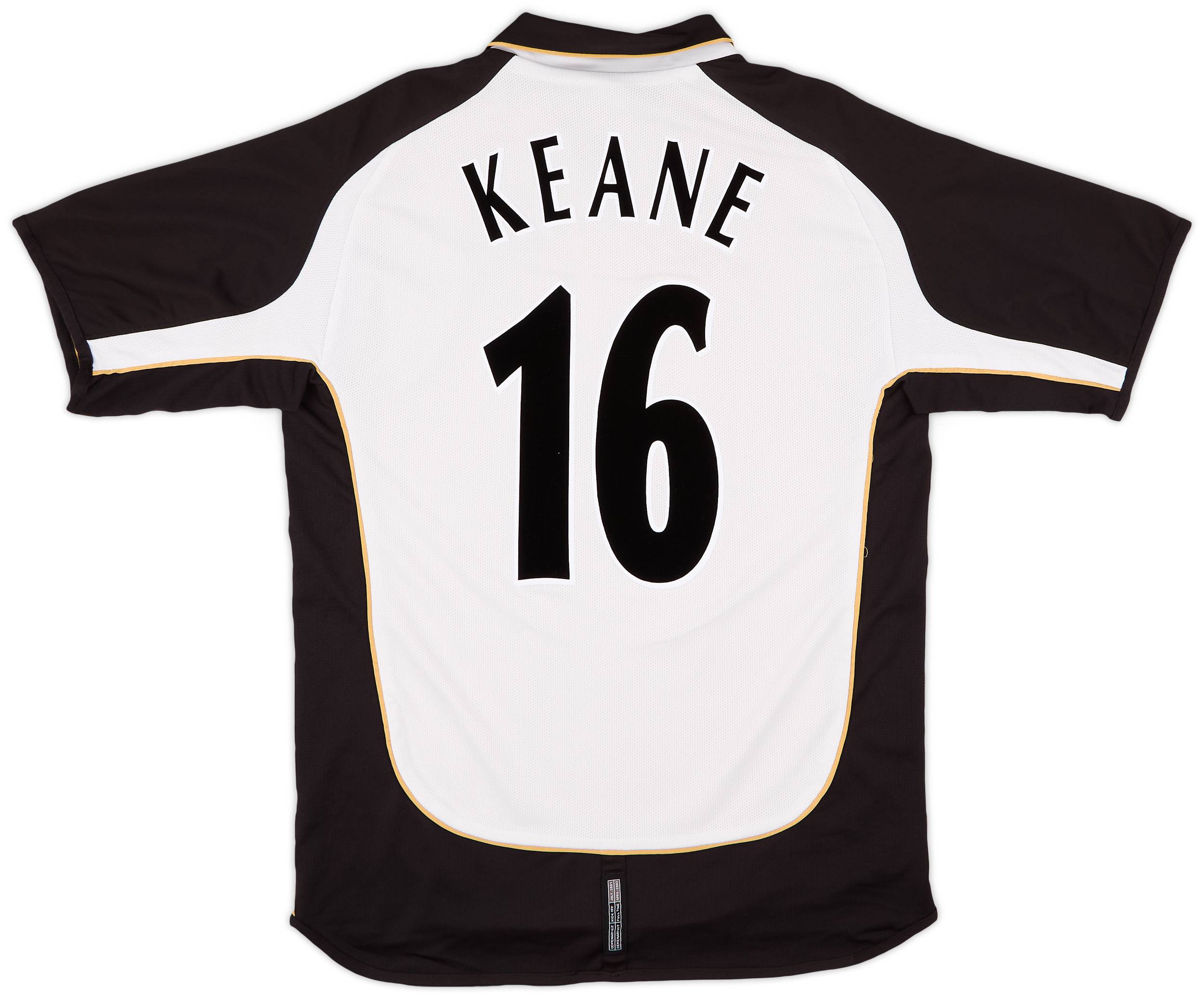 2001-02 Manchester United Centenary Away/Third Shirt Keane #16 - 7/10 - (L)