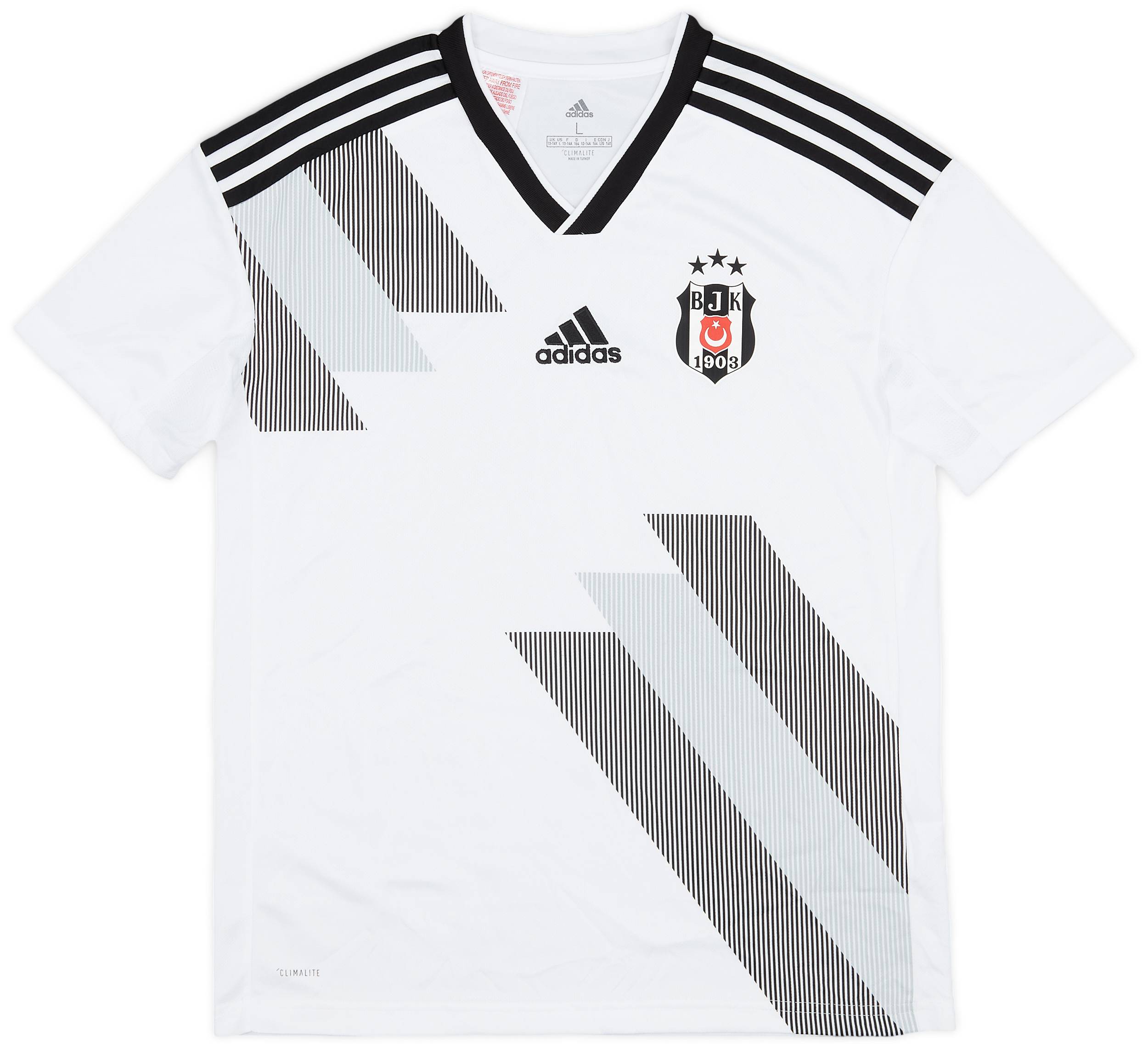 2019-20 Besiktas Home Shirt - 10/10 - (L.Boys)
