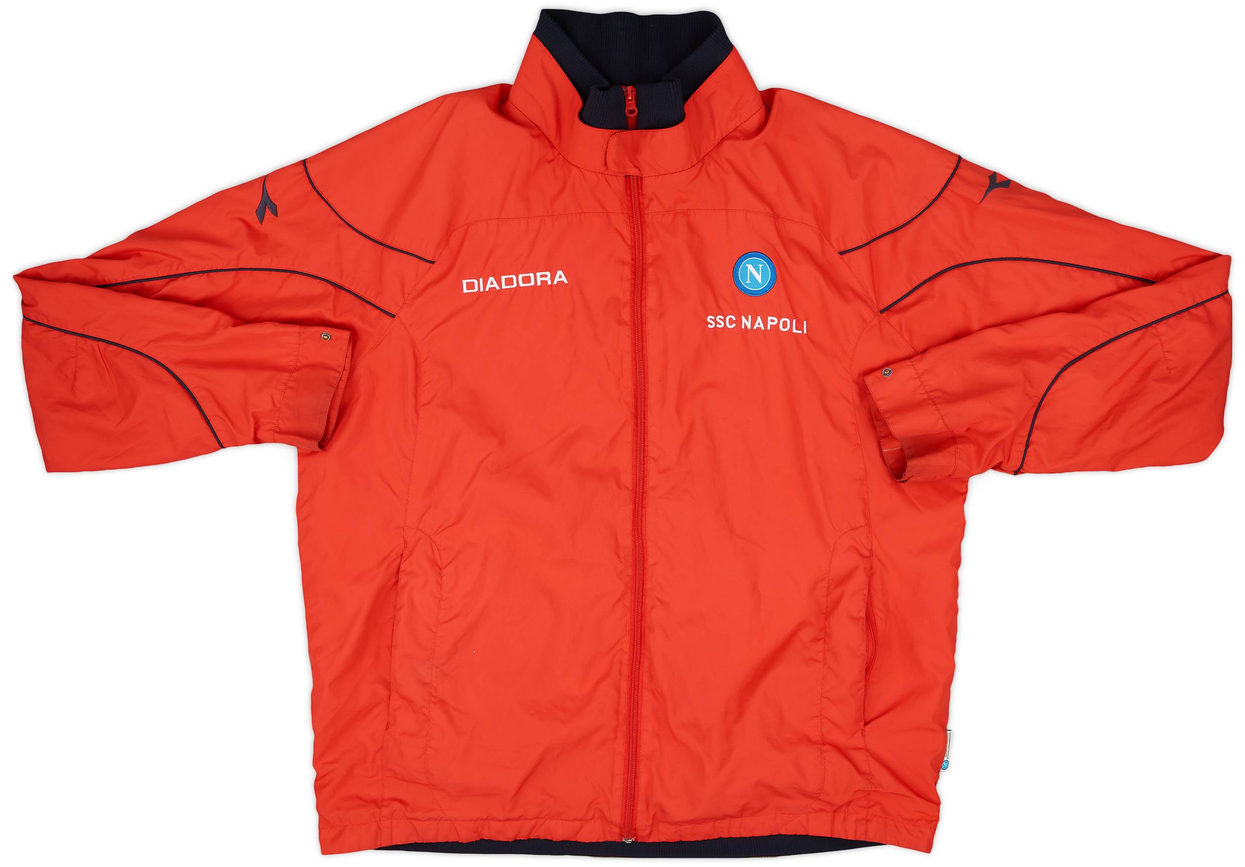 2007-08 Napoli Diadora Track Jacket - 8/10 - (XL)