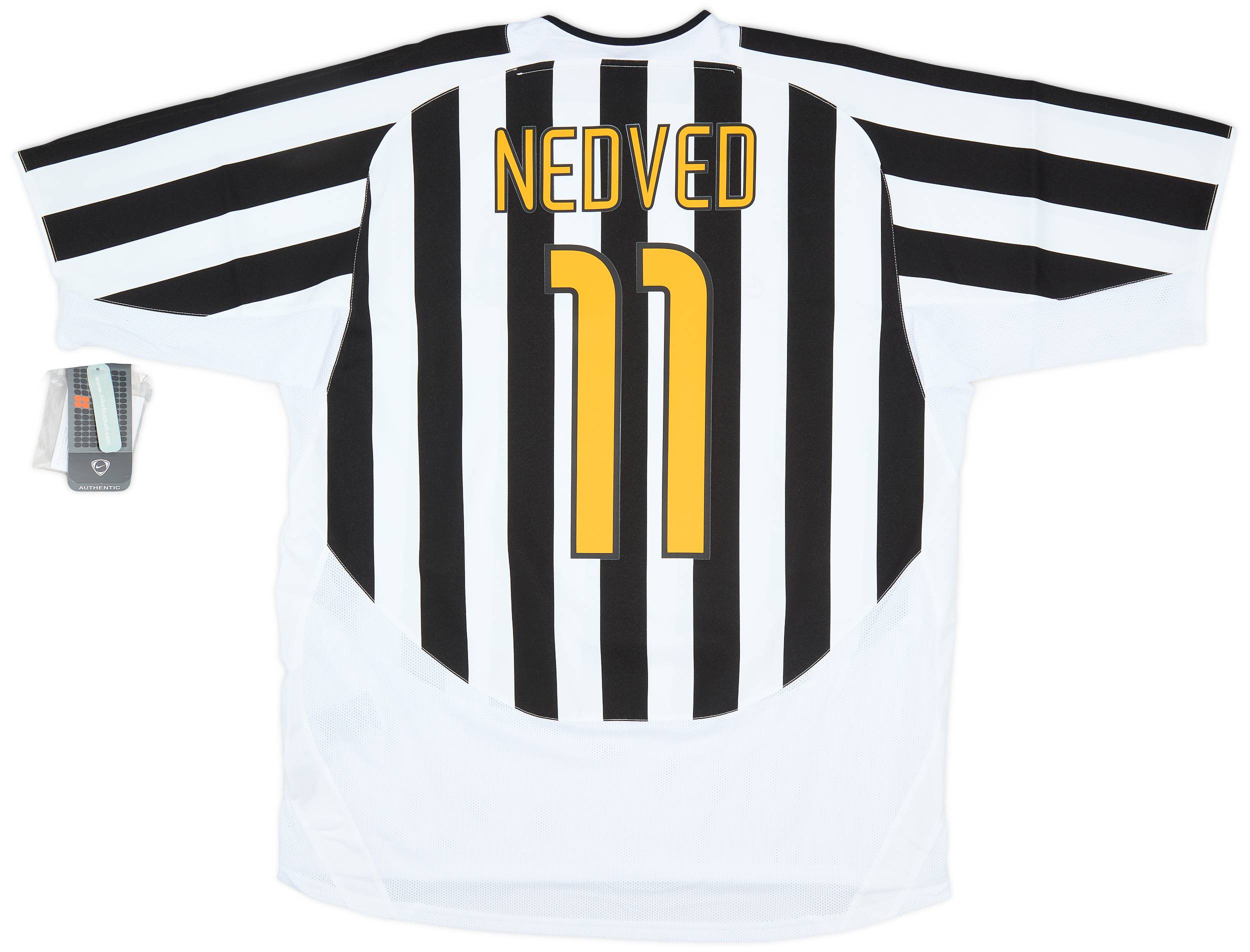 2003-04 Juventus Home Shirt Nedved #11 (XL)