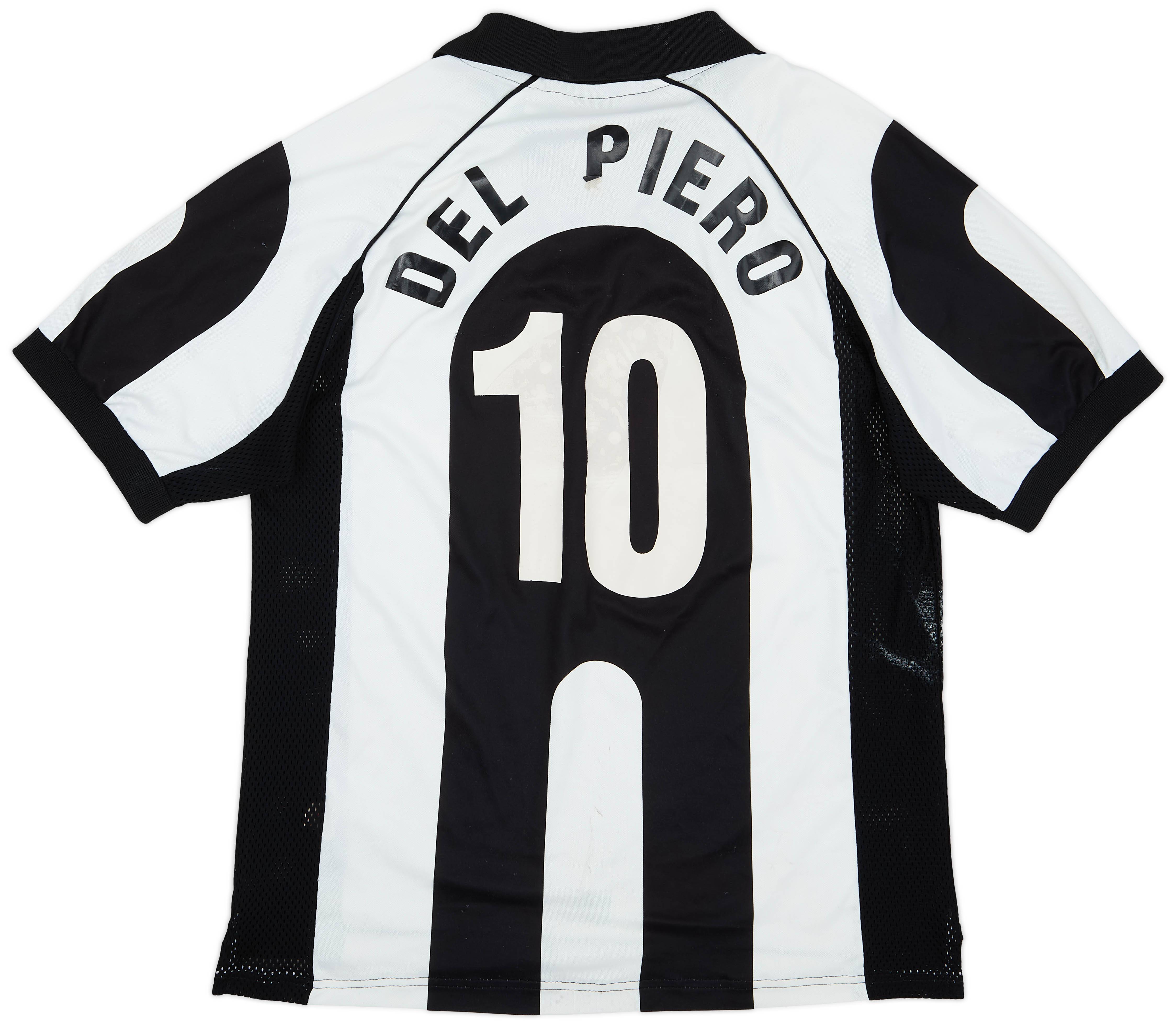 1997-98 Juventus Centenary Home Shirt Del Piero #10 - 5/10 - (M)