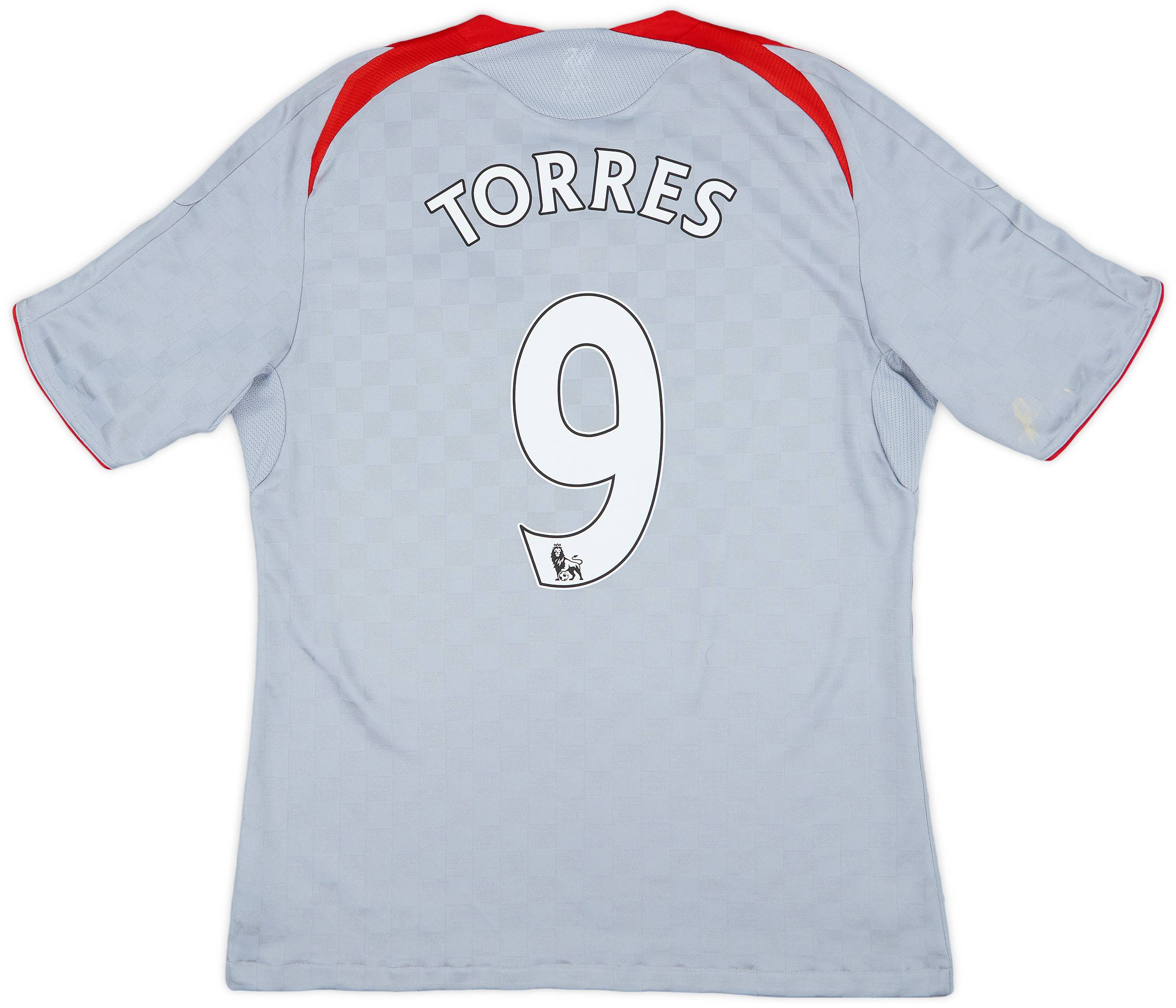 2008-09 Liverpool Away Shirt Torres #9 - 6/10 - (L)