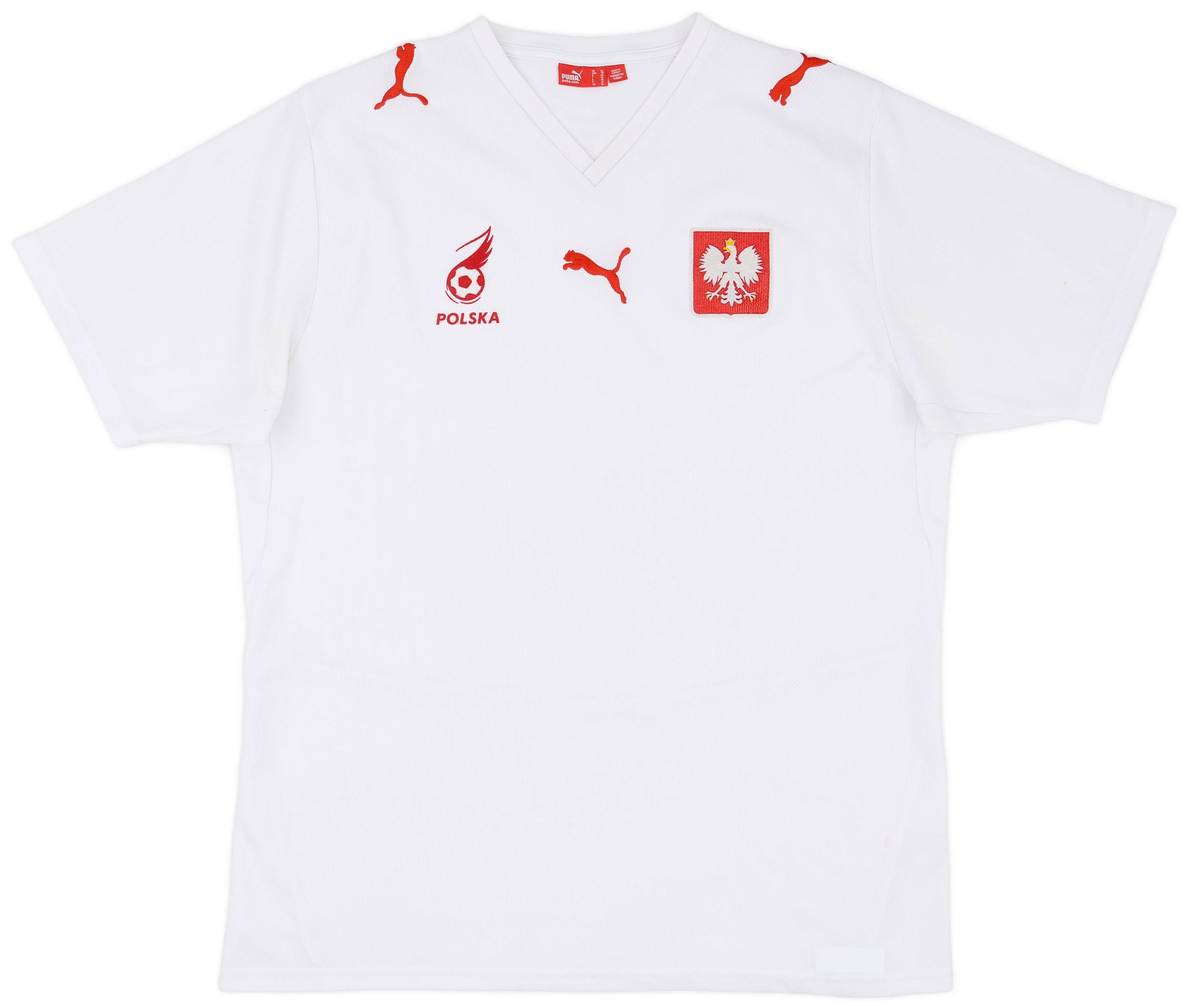 2008 Poland Home Shirt - 9/10 - (XL)