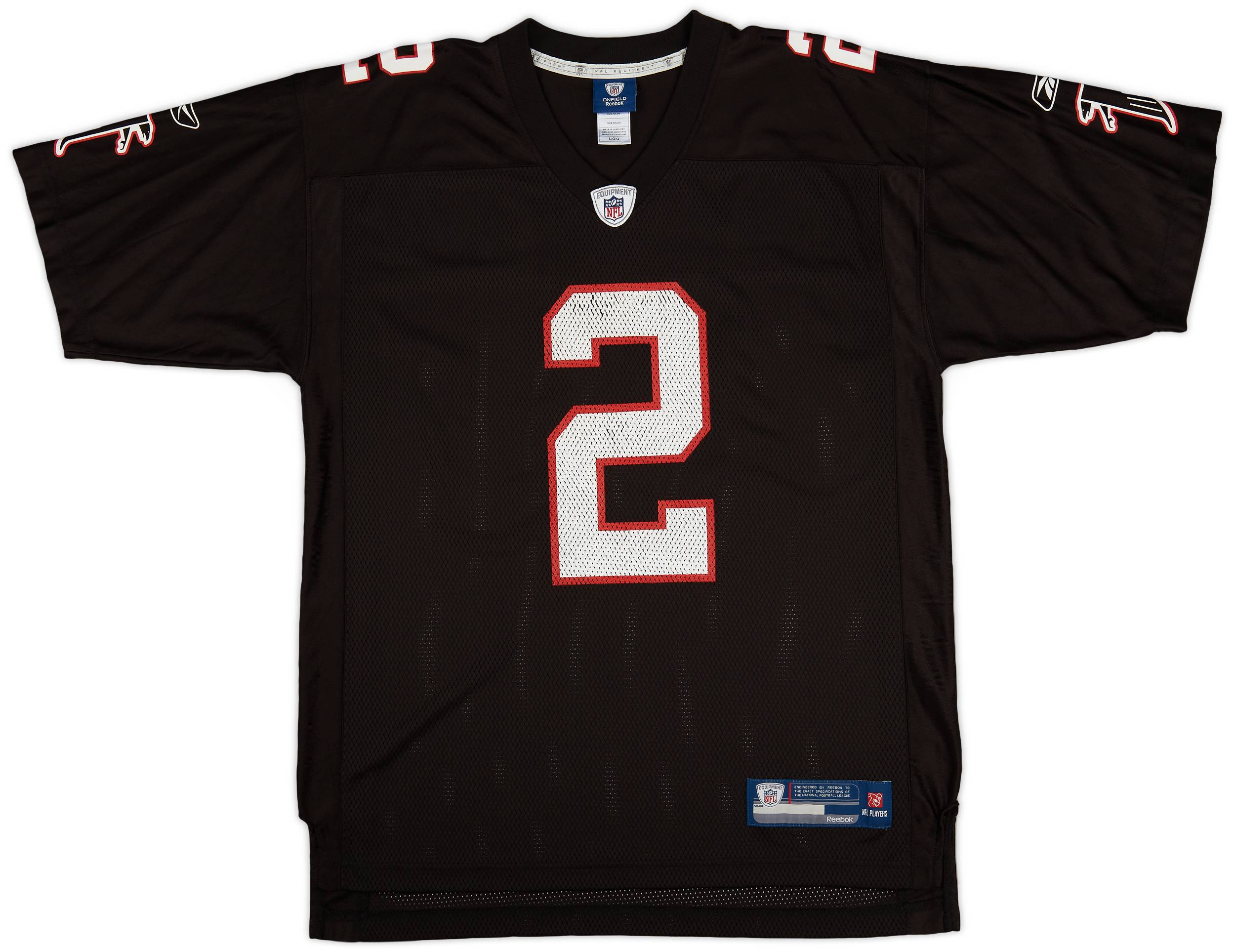 2009-11 Atlanta Falcons Ryan #2 Reebok On Field Alternate Jersey (Very  Good) L