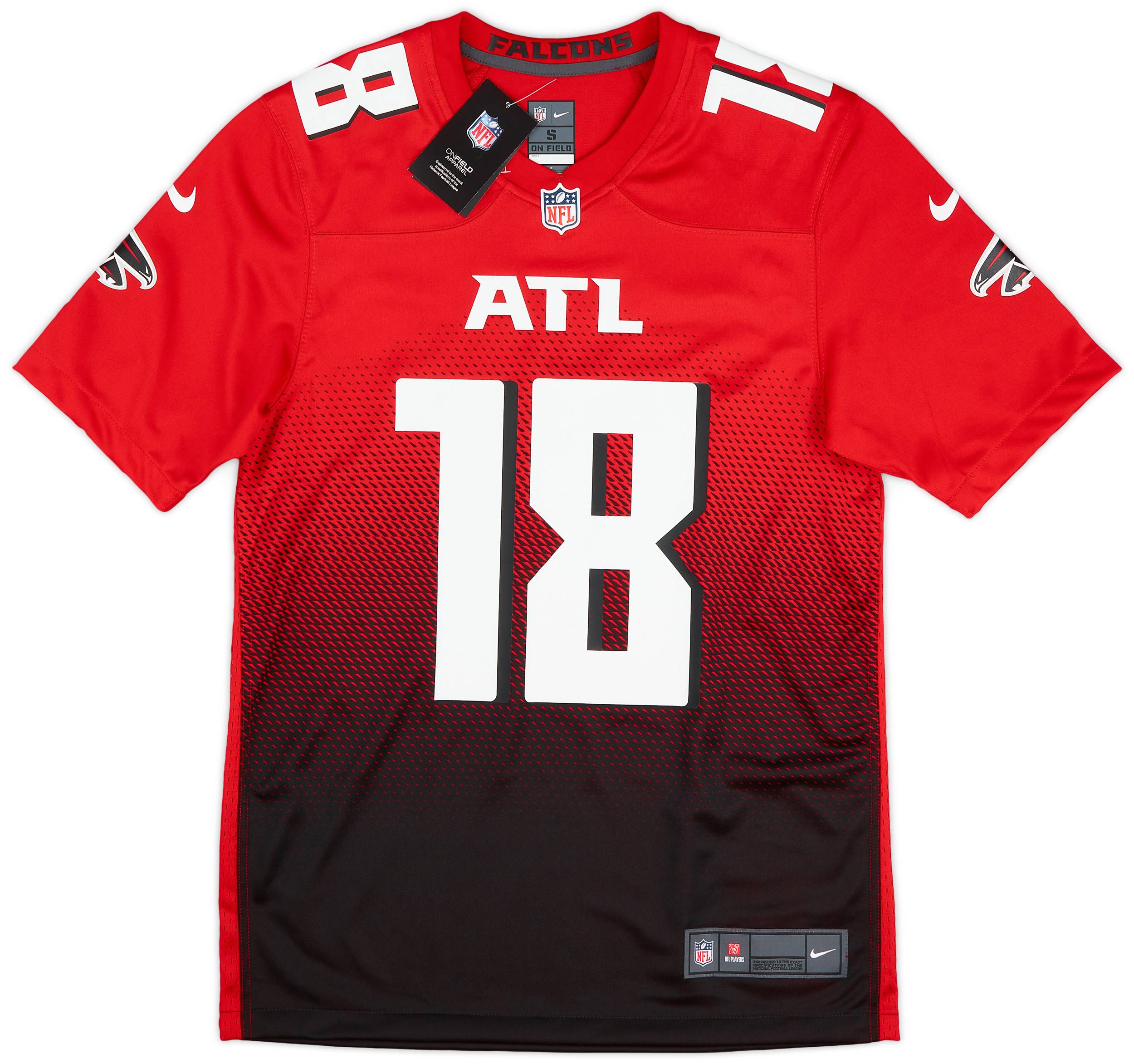 2020 22 Atlanta Falcons Ridley 18 Nike Game Alternate Jersey S
