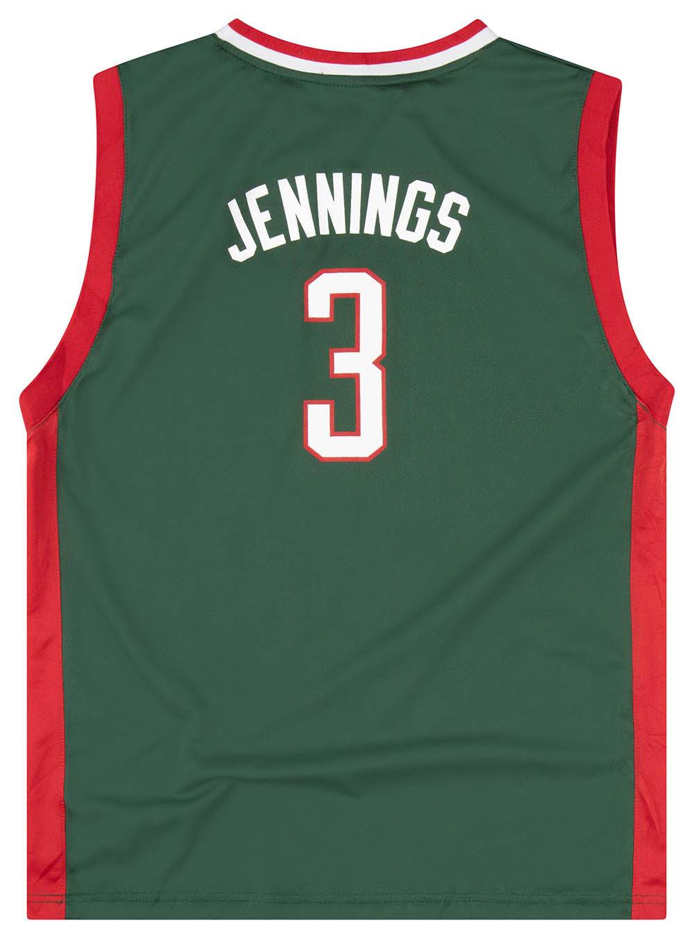 2010-13 Milwaukee Bucks Jennings #3 adidas Jersey (Away) Y