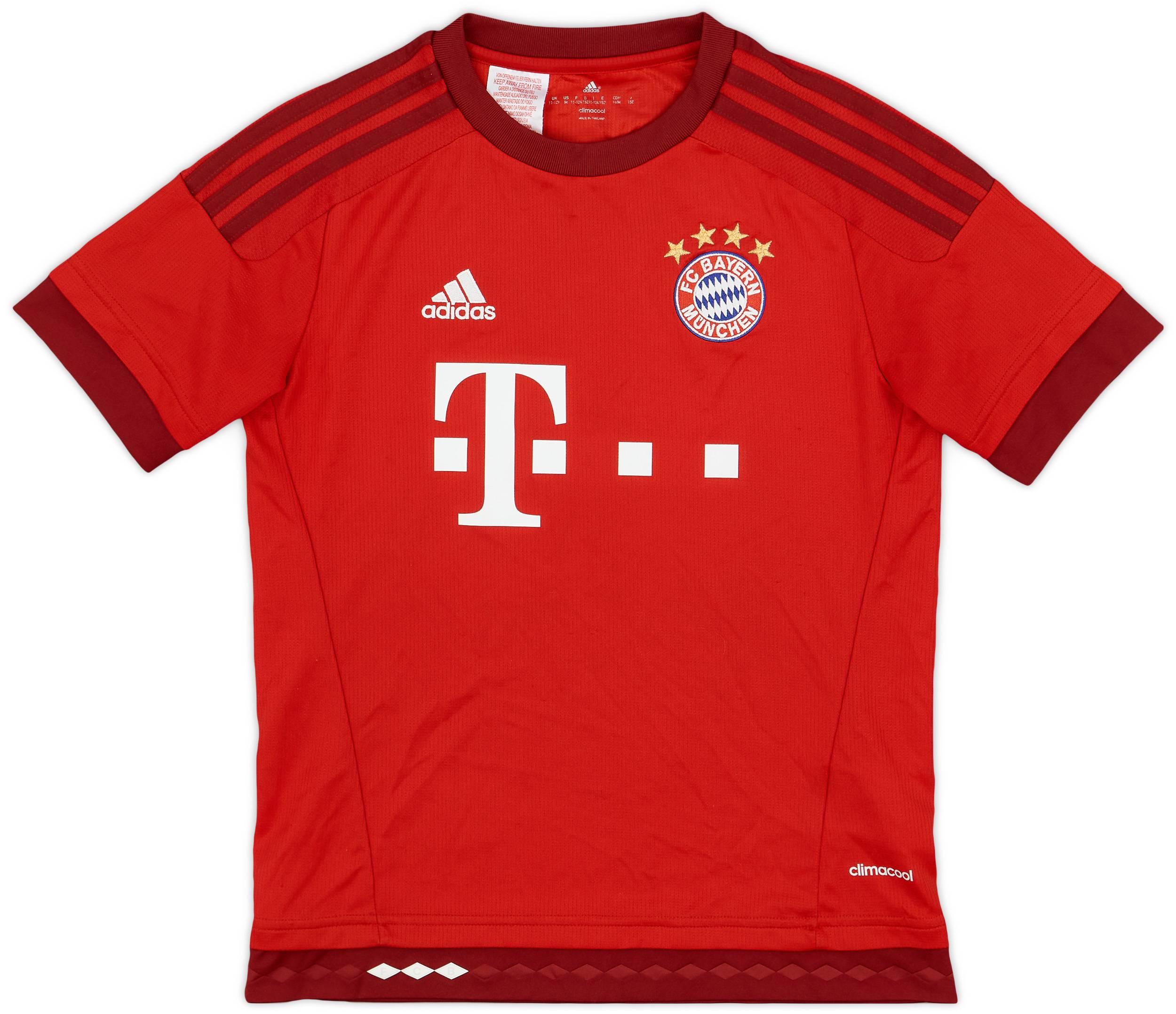 2015-16 Bayern Munich Home Shirt - 9/10 - (M.Boys)