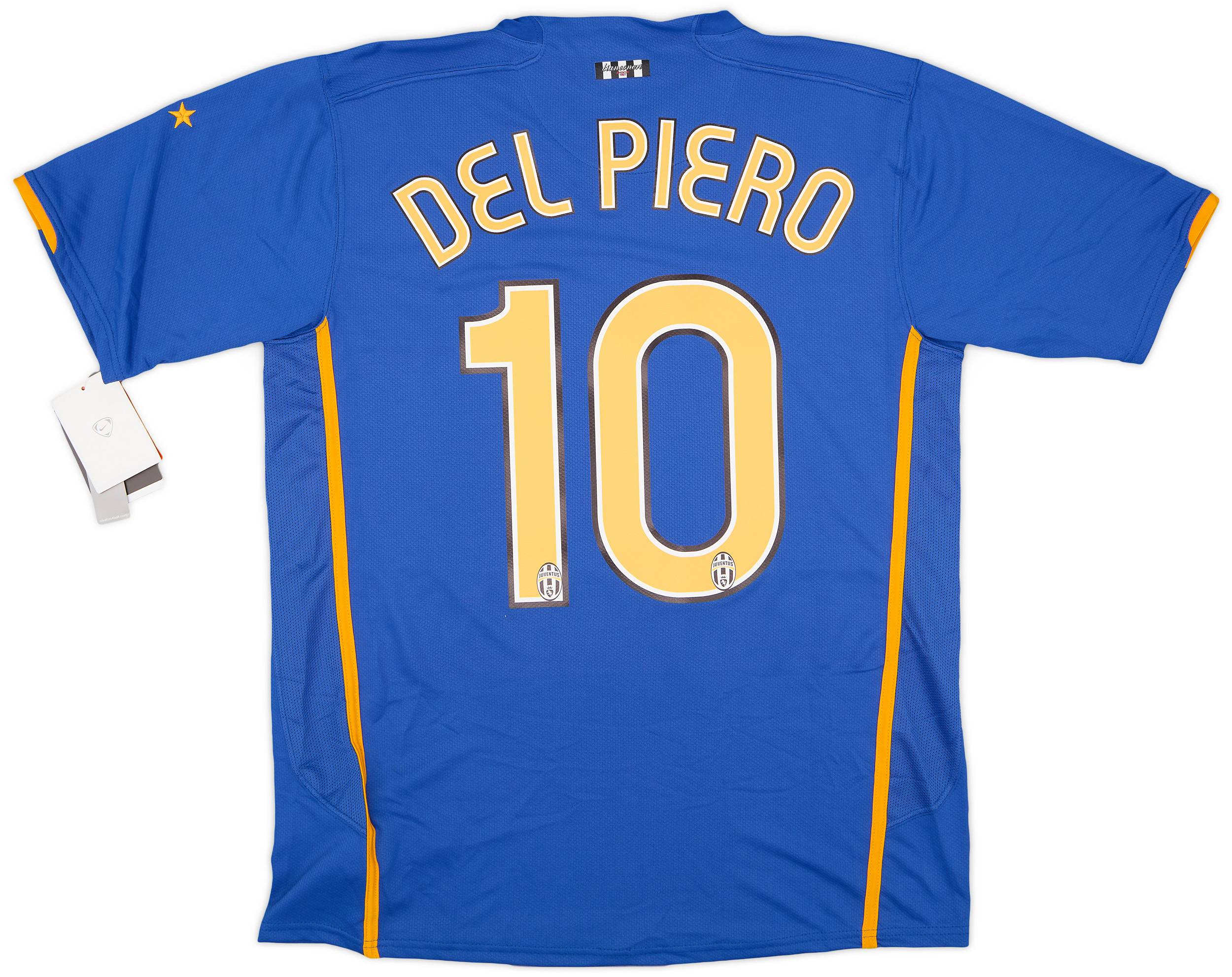 2007-08 Juventus Away Shirt Del Piero #10 (M)