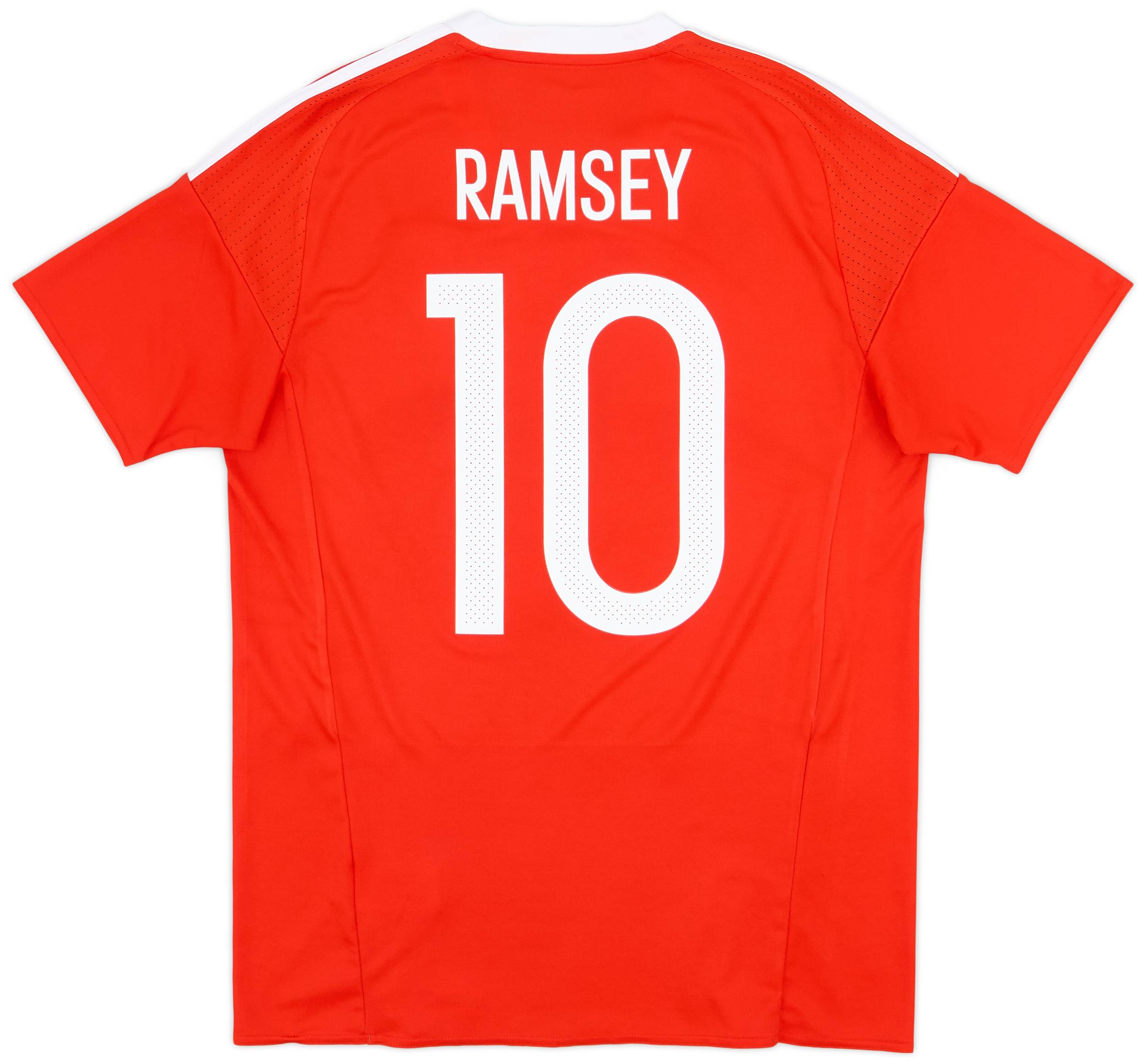 2016-17 Wales Home Shirt Ramsey #10 - 9/10 - (M)