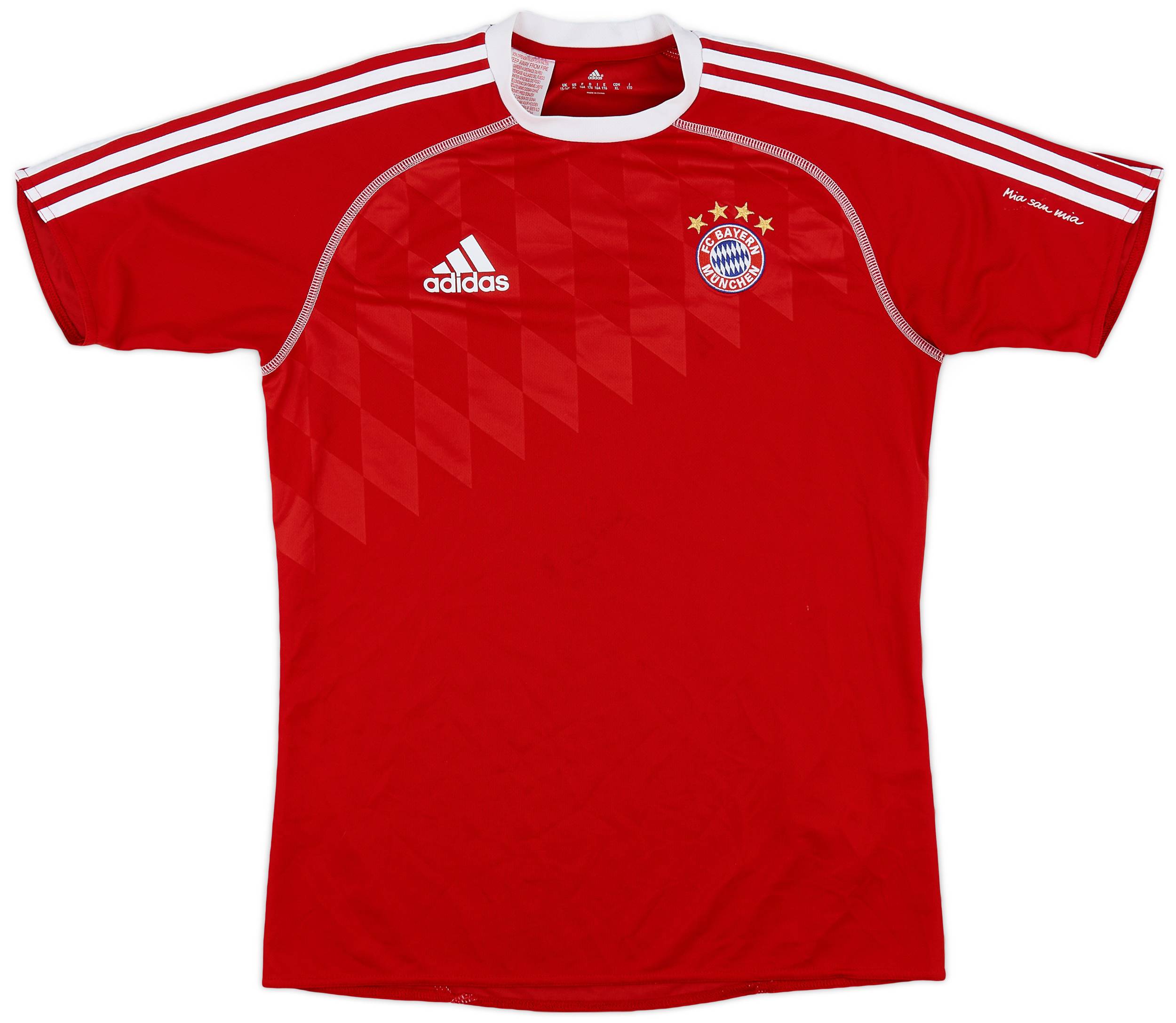 2013-14 Bayern Munich adidas Training Shirt - 6/10 - (XL.Boys)