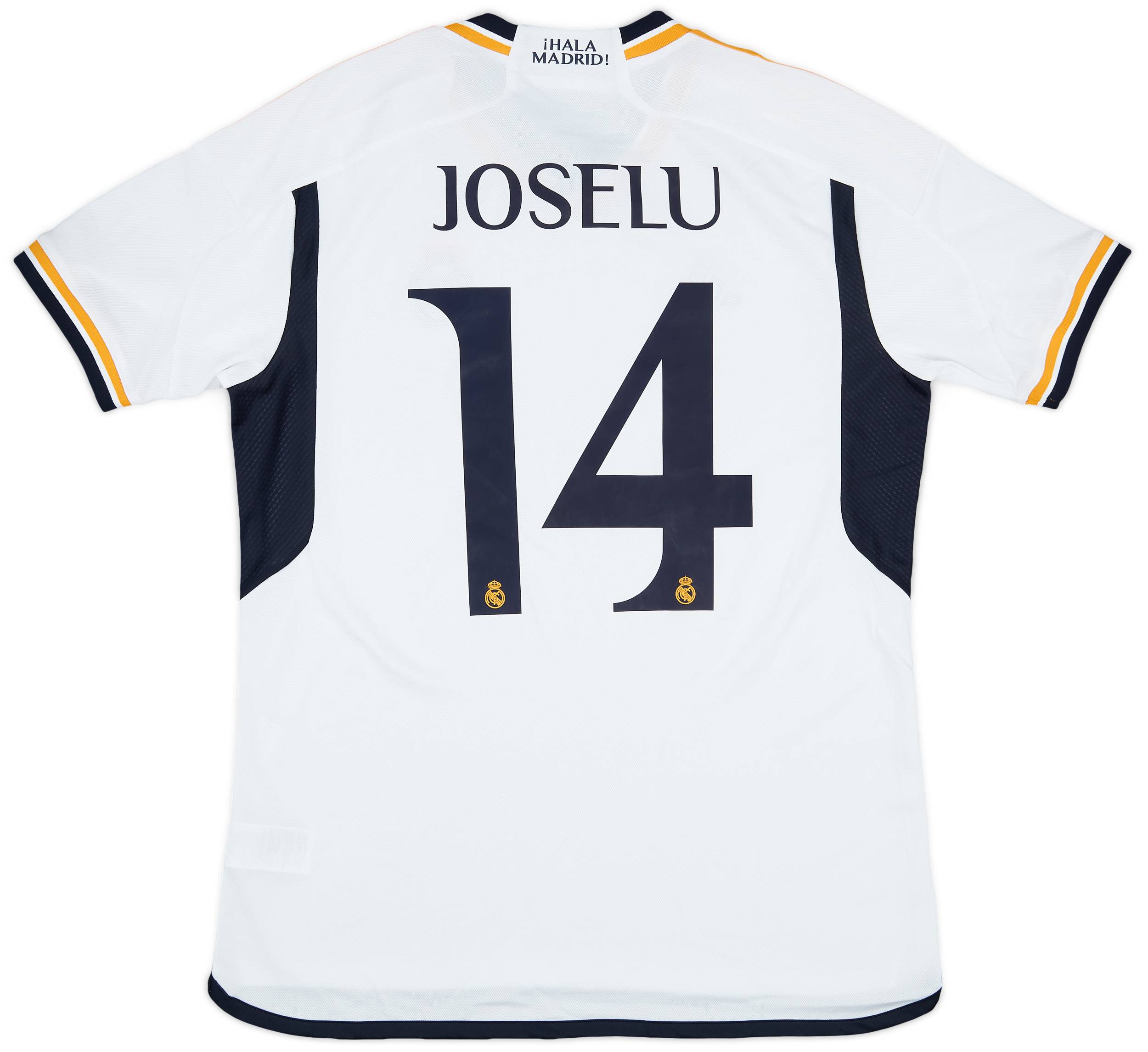 Real Madrid ユニフォームTシャツ14番 2023-24 Real Madrid Home Shirt Joselu #14 (L)
