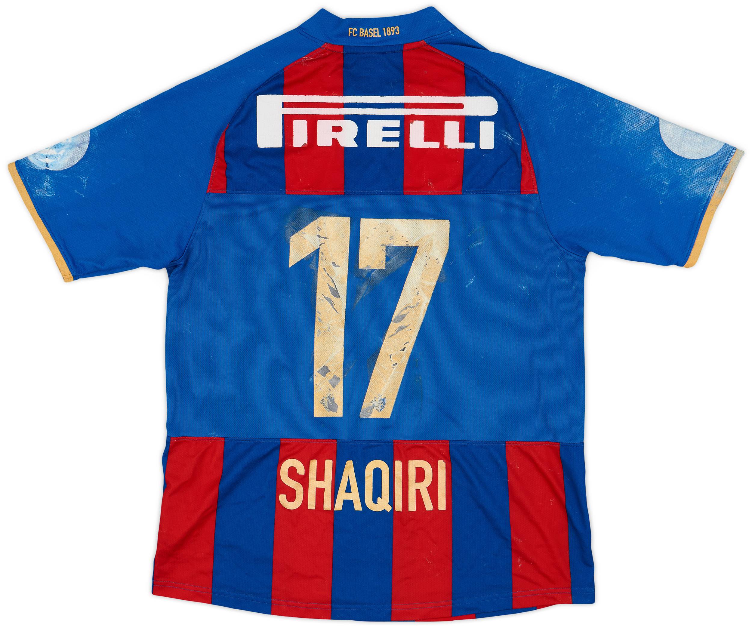 2009-10 FC Basel Home Shirt Shaqiri #17 - 3/10 - (M)