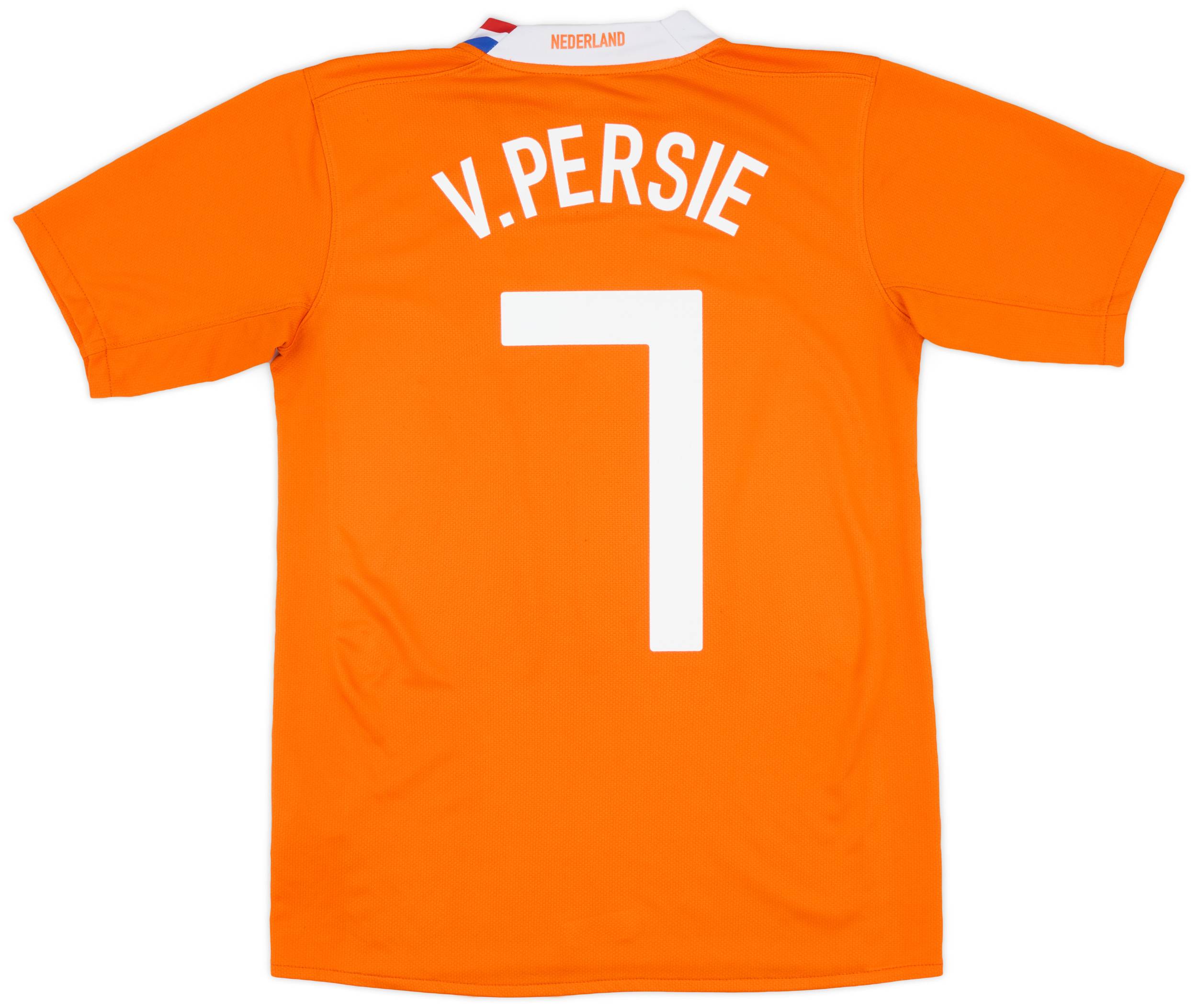 2008-10 Netherlands Home Shirt V.Persie #7 - 8/10 - (XL.Boys)