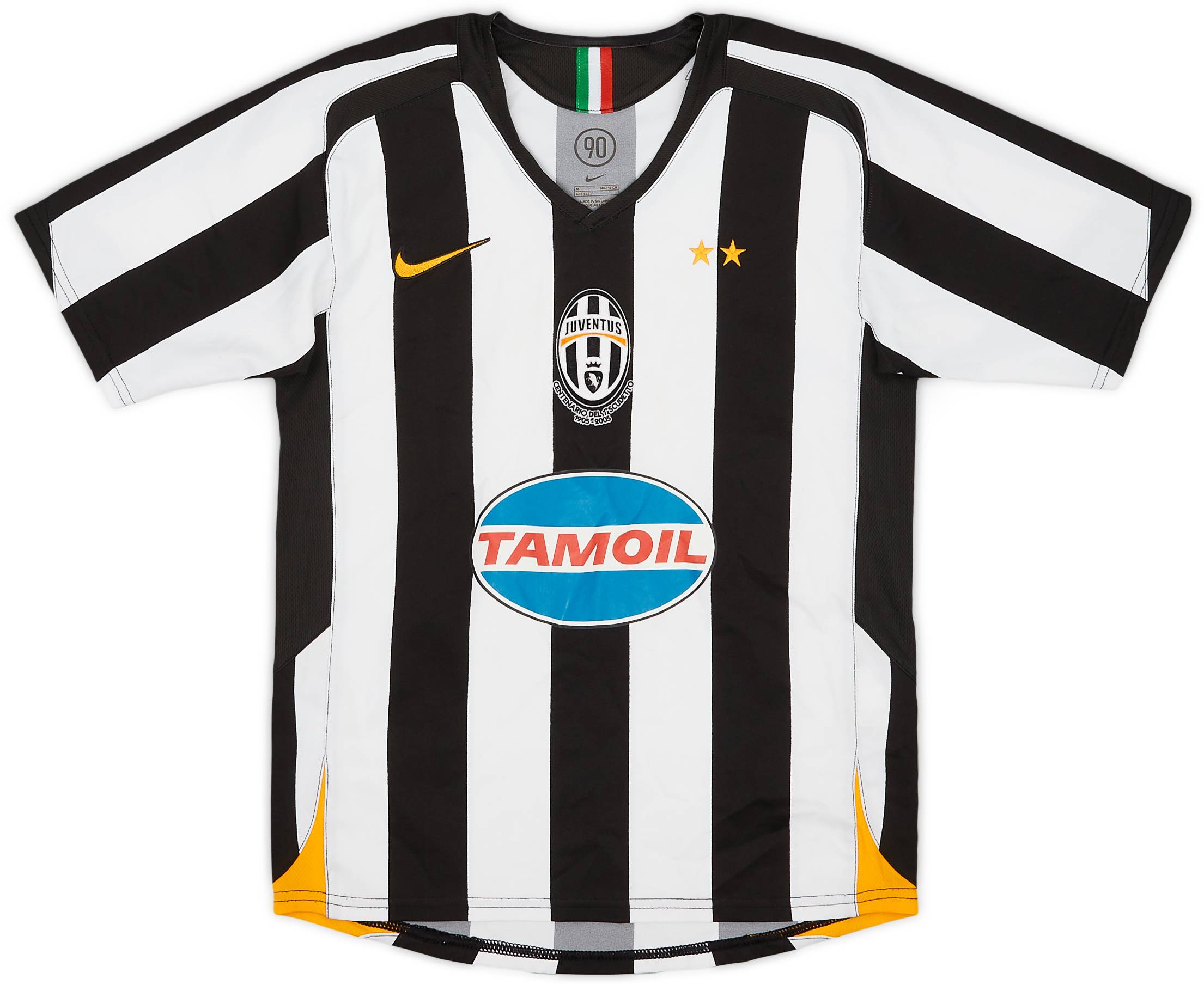 2005-06 Juventus Home Shirt - 9/10 - (M.Boys)