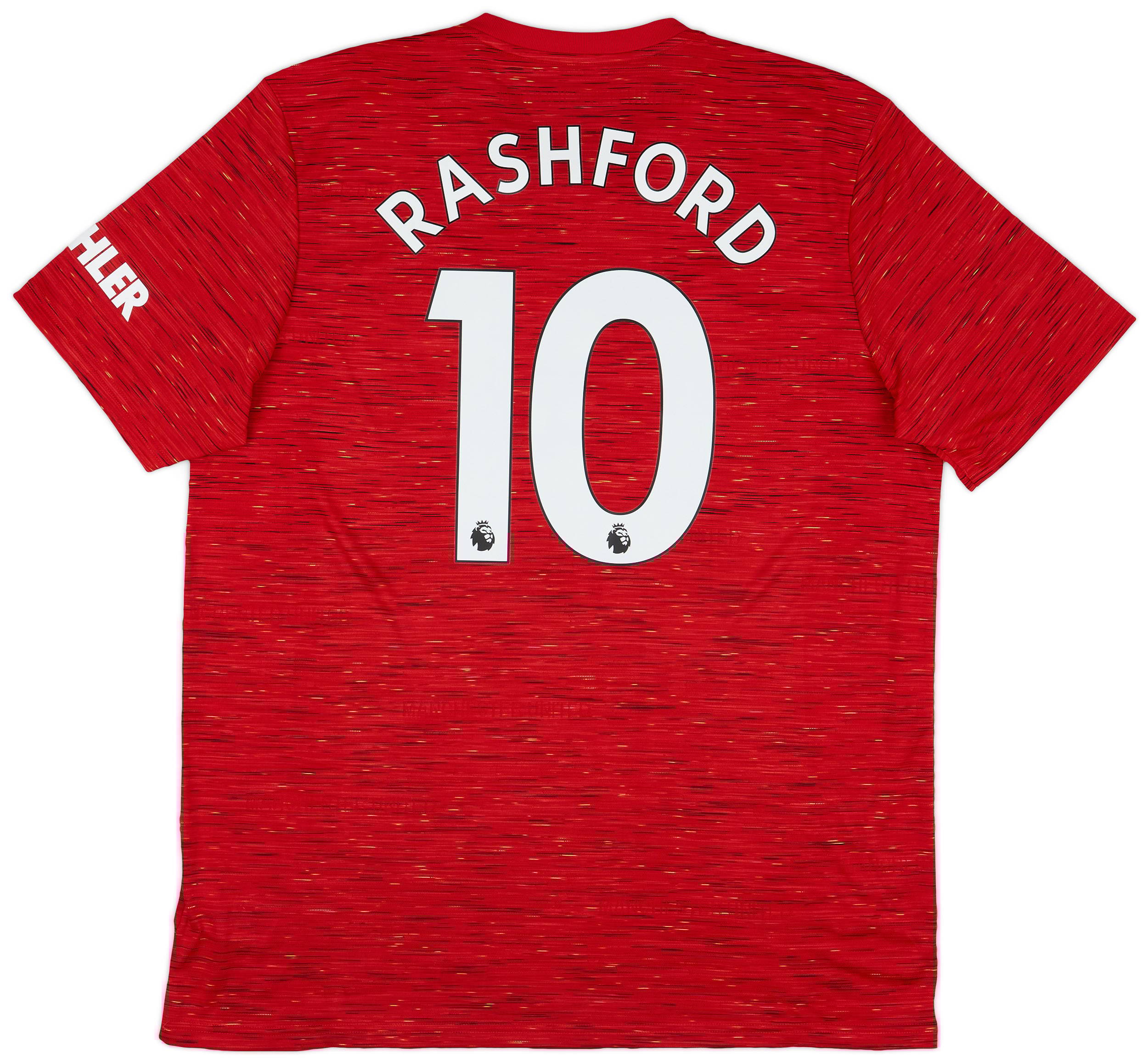 2020-21 Manchester United Home Shirt Rashford #10 - 8/10 - (XL)