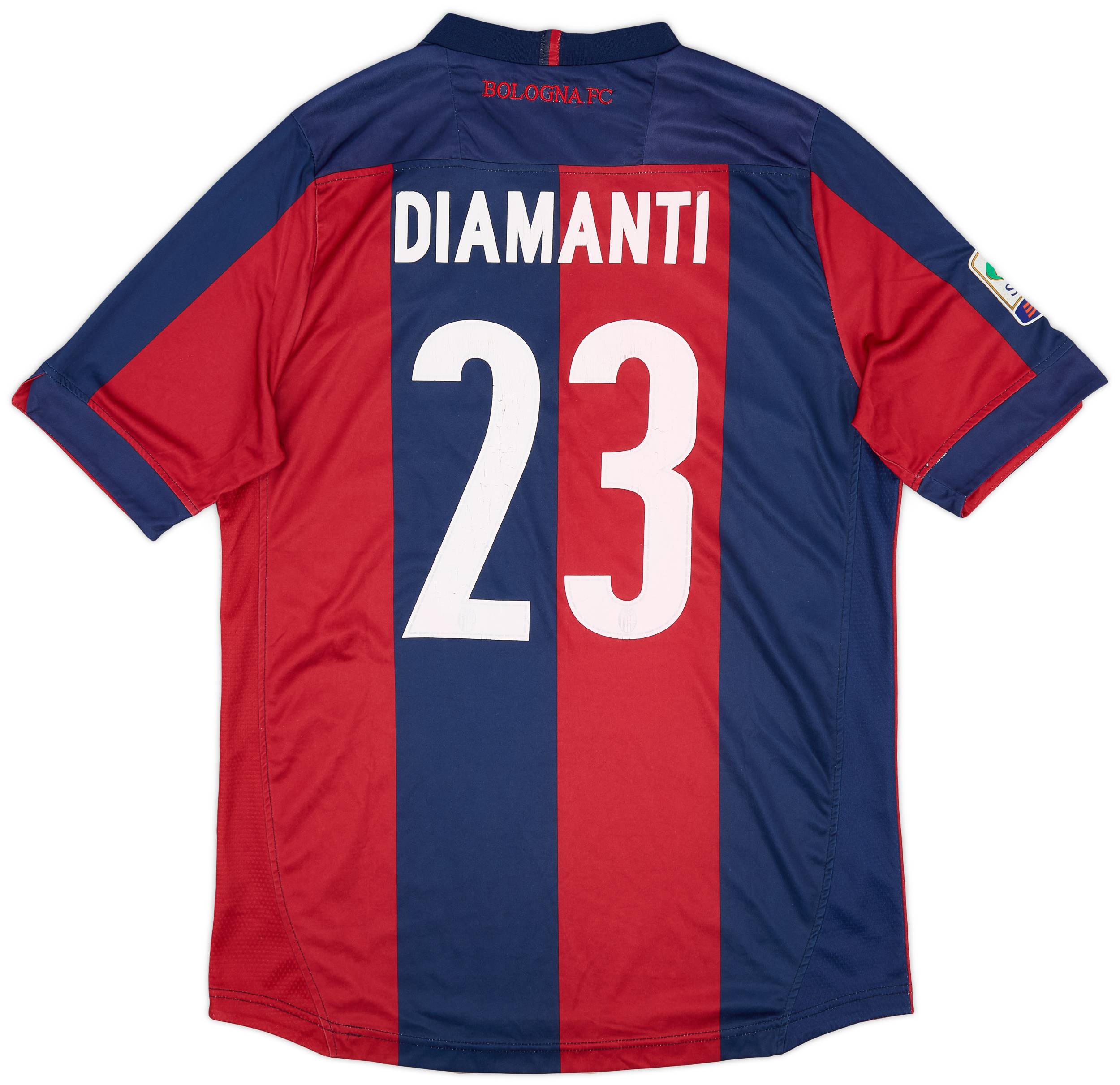 2013-14 Bologna Home Shirt Diamanti #23 - 5/10 - (M)