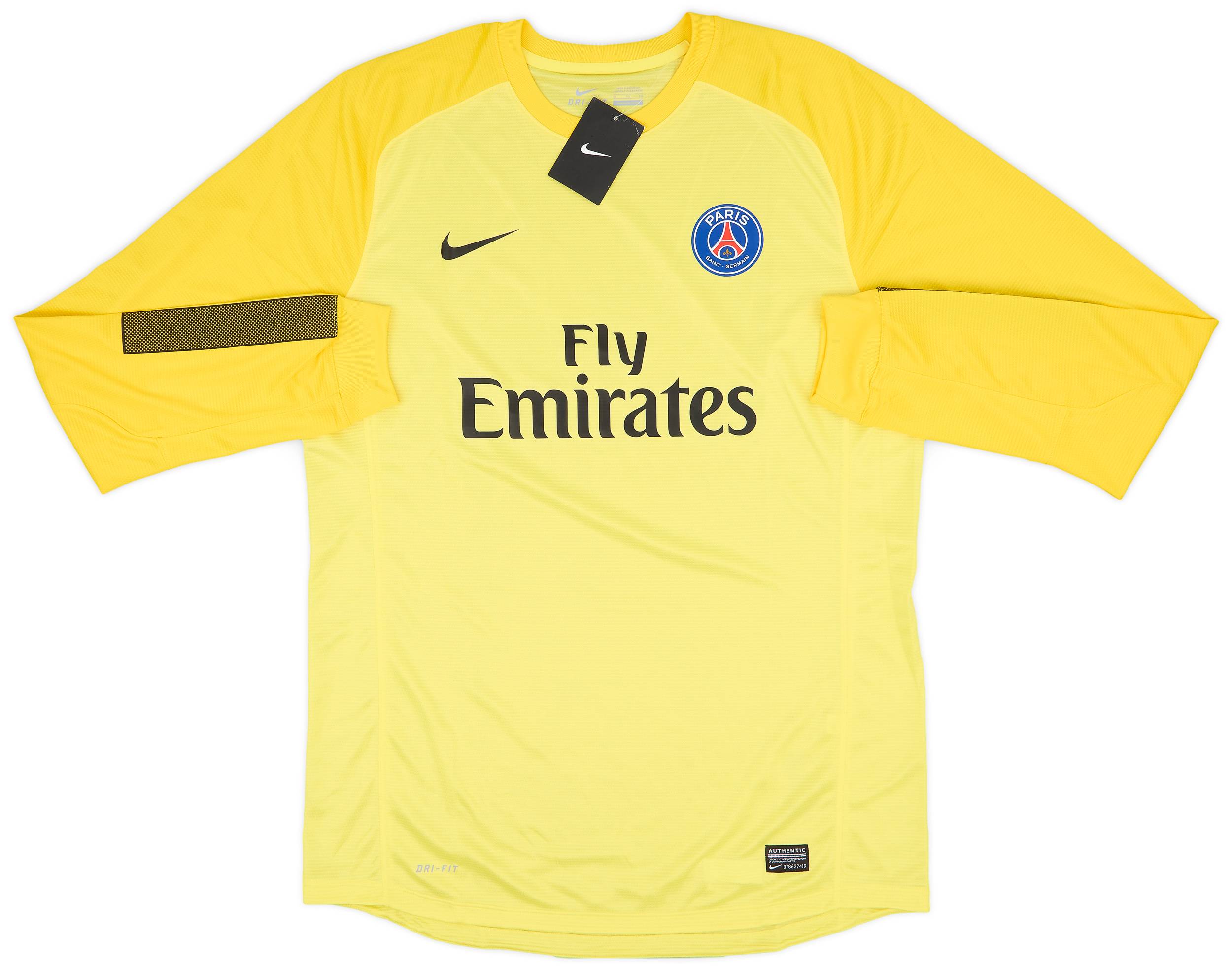 2012-13 Paris Saint-Germain Player Issue GK Shirt (XL)